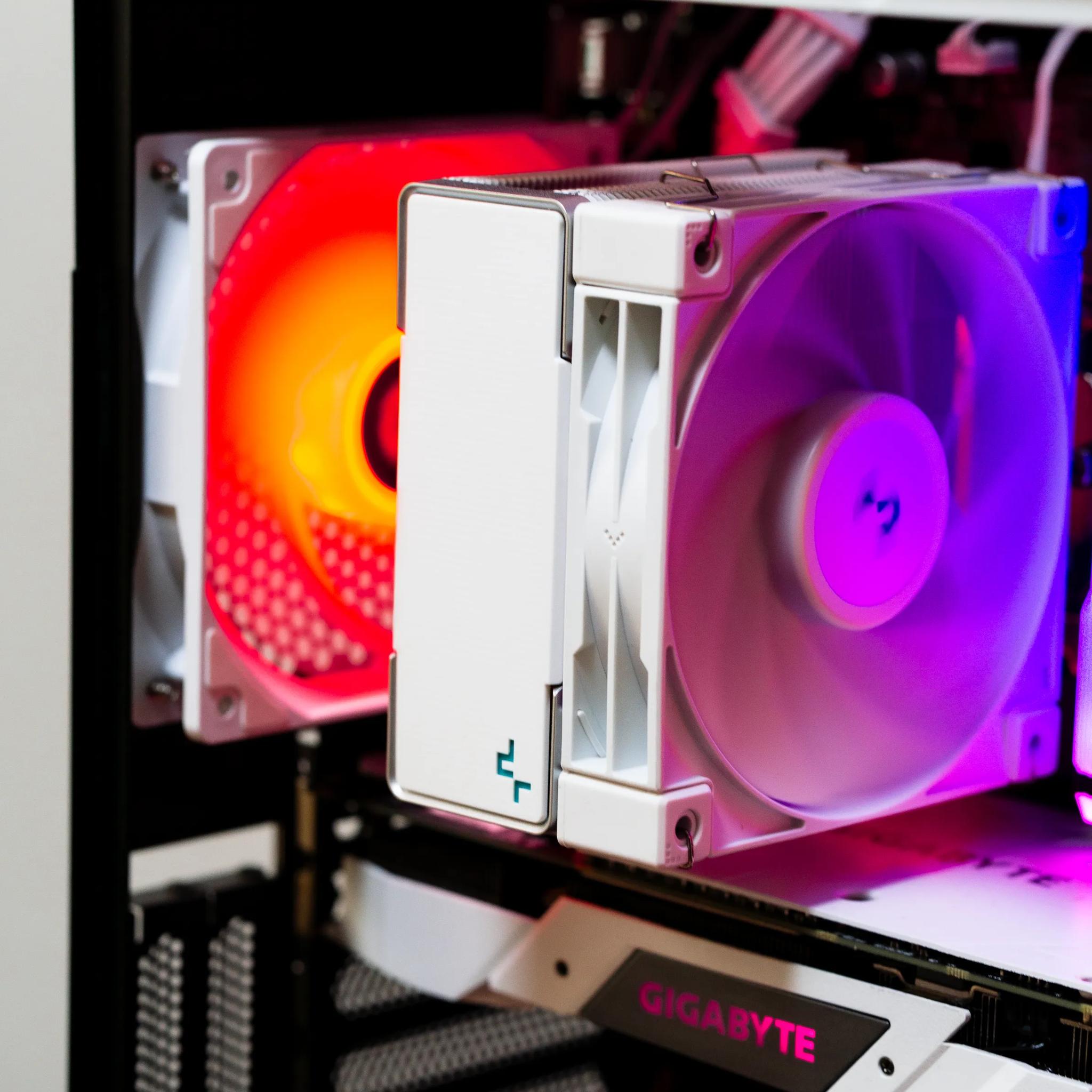 🤍ALL WHITE Gaming PC 🤍| NVIDIA RTX 2060| Intel Core i7| 32GB DDR4| 1TB M.2 NVMe SSD| Win 10| ARGB