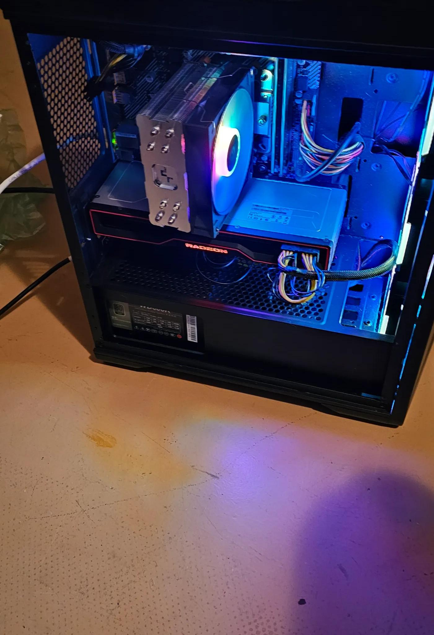 Gaming PC, with 5600g and Rx 6800