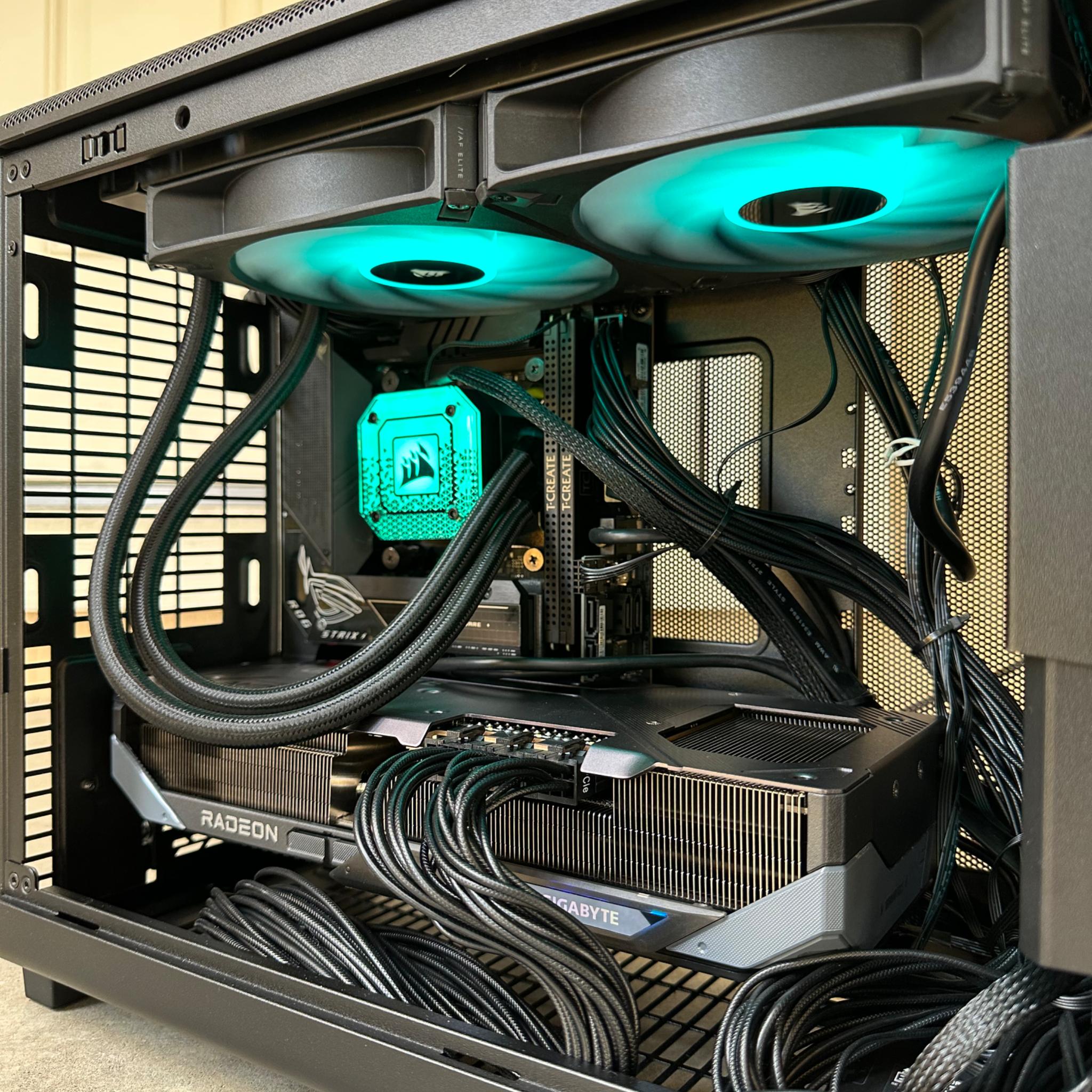 Gaming pc \ Rx 9070 XT \ i5-13600K \ 32GB 6000Mhz cl30 \ 2TB nvme ssd \ 850w psu \ Windows 11 Pro