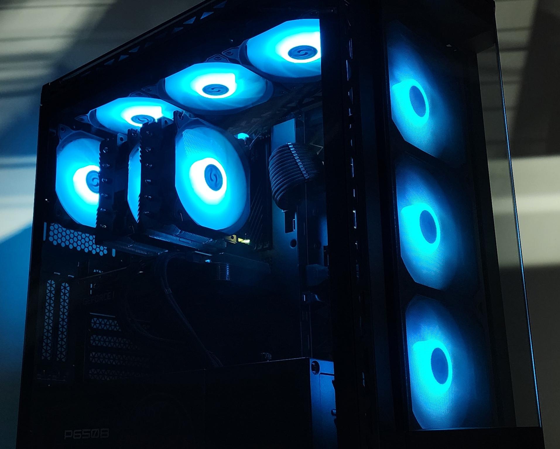 Gaming PC i5-12600KF 16GB RAM 500GB SSD RTX 3060 Ti 8GB Windows 11 Computer