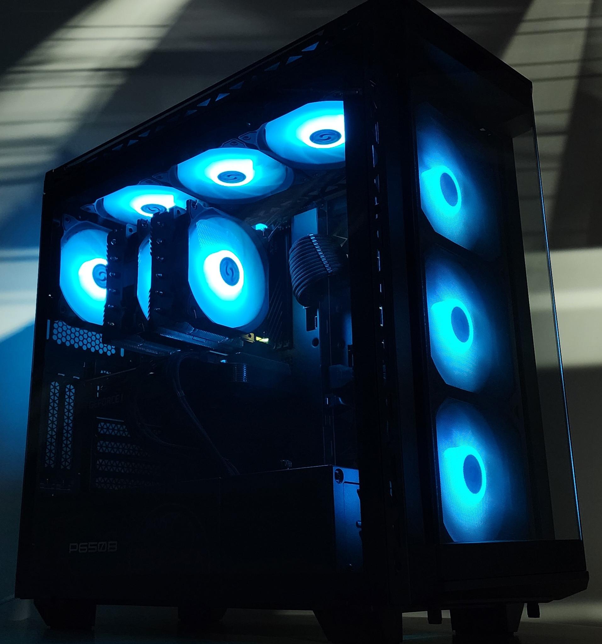 Gaming PC i5-12600KF 16GB RAM 500GB SSD RTX 3060 Ti 8GB Windows 11 Computer