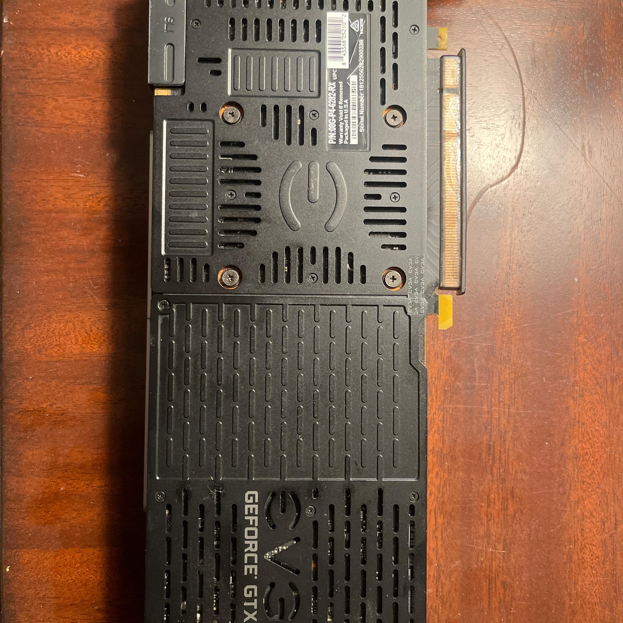 EVGA FTW GAMING ACX 3.0 GeForce GTX 1080