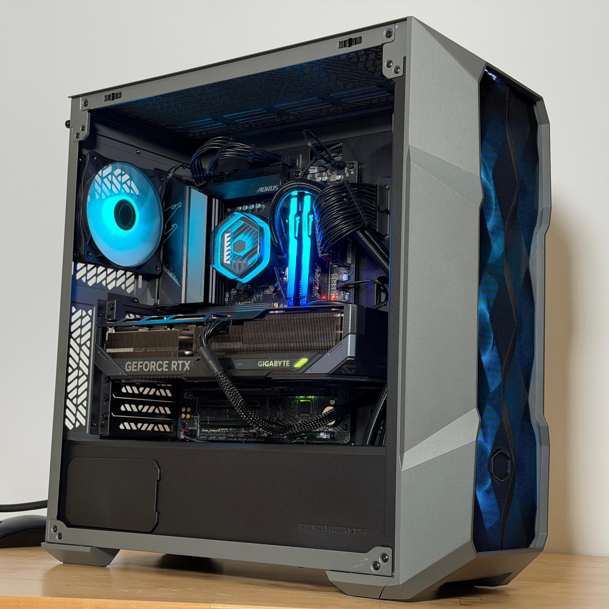 RTX 5080 Ryzen 7 9800x3d Gaming PC