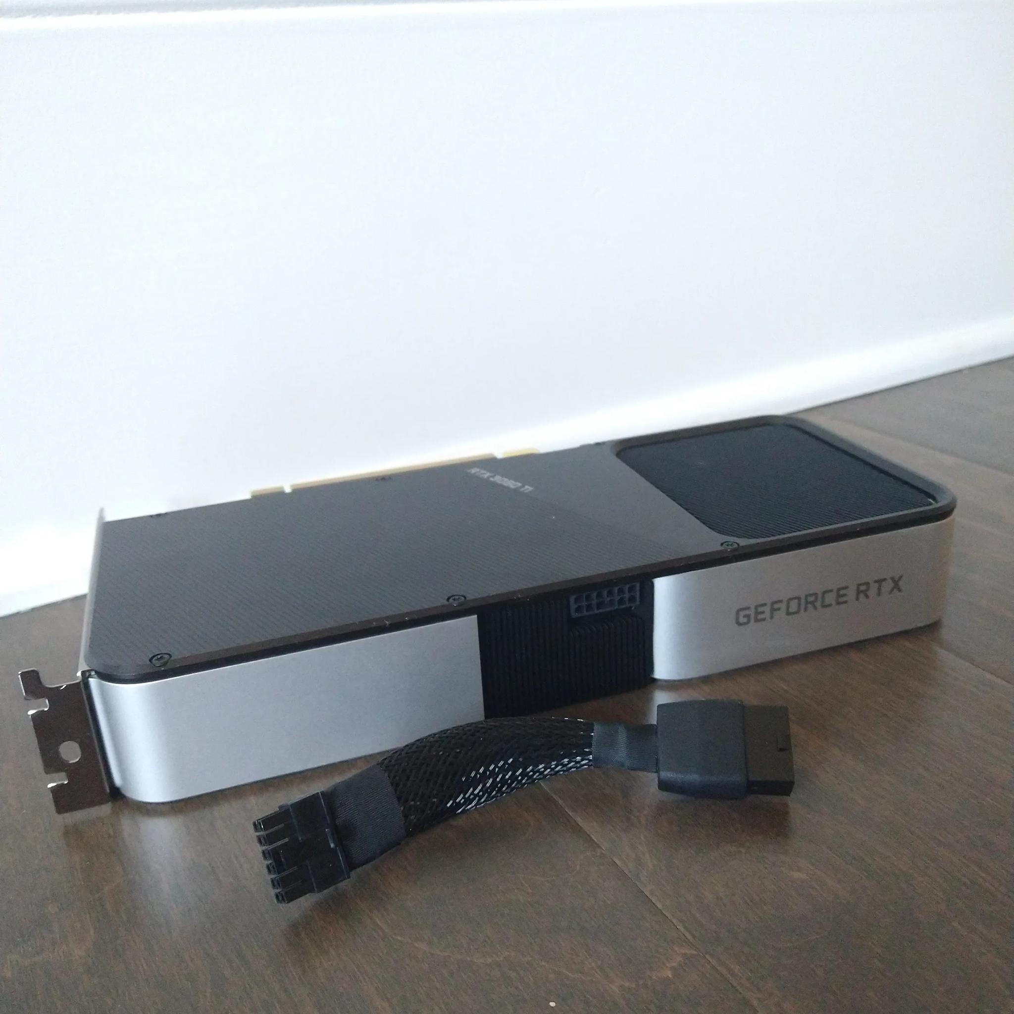 NVIDIA GeForce RTX 3060 Ti Founders Edition 8GB GDDR6 PCIe 4.0 Graphics Card (Refurbished)