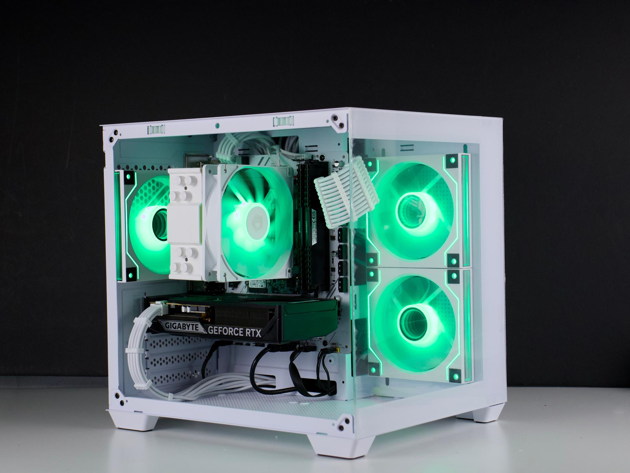 🧊❄️🧊 White Gaming PC – RTX 5060, Ryzen 5 5600X, 32GB RAM, 960GB SSD - WiFi, BlueTooth 🧊❄️🧊