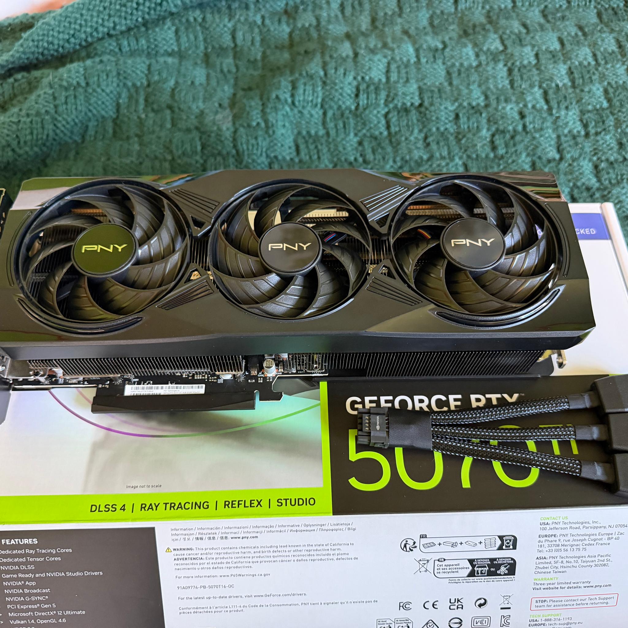 PNY GeForce RTX 5070 Ti OC Triple Fan