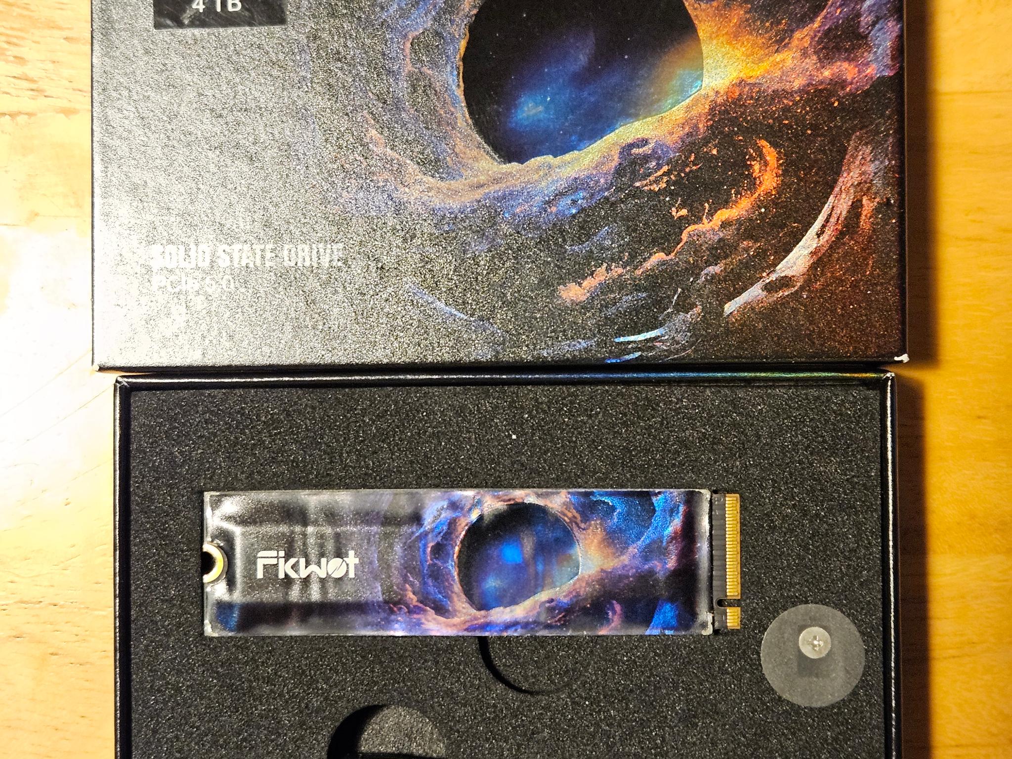 Fikwot FX 995 Max 4TB Gen 5 nvme ssd with DRAM Cache