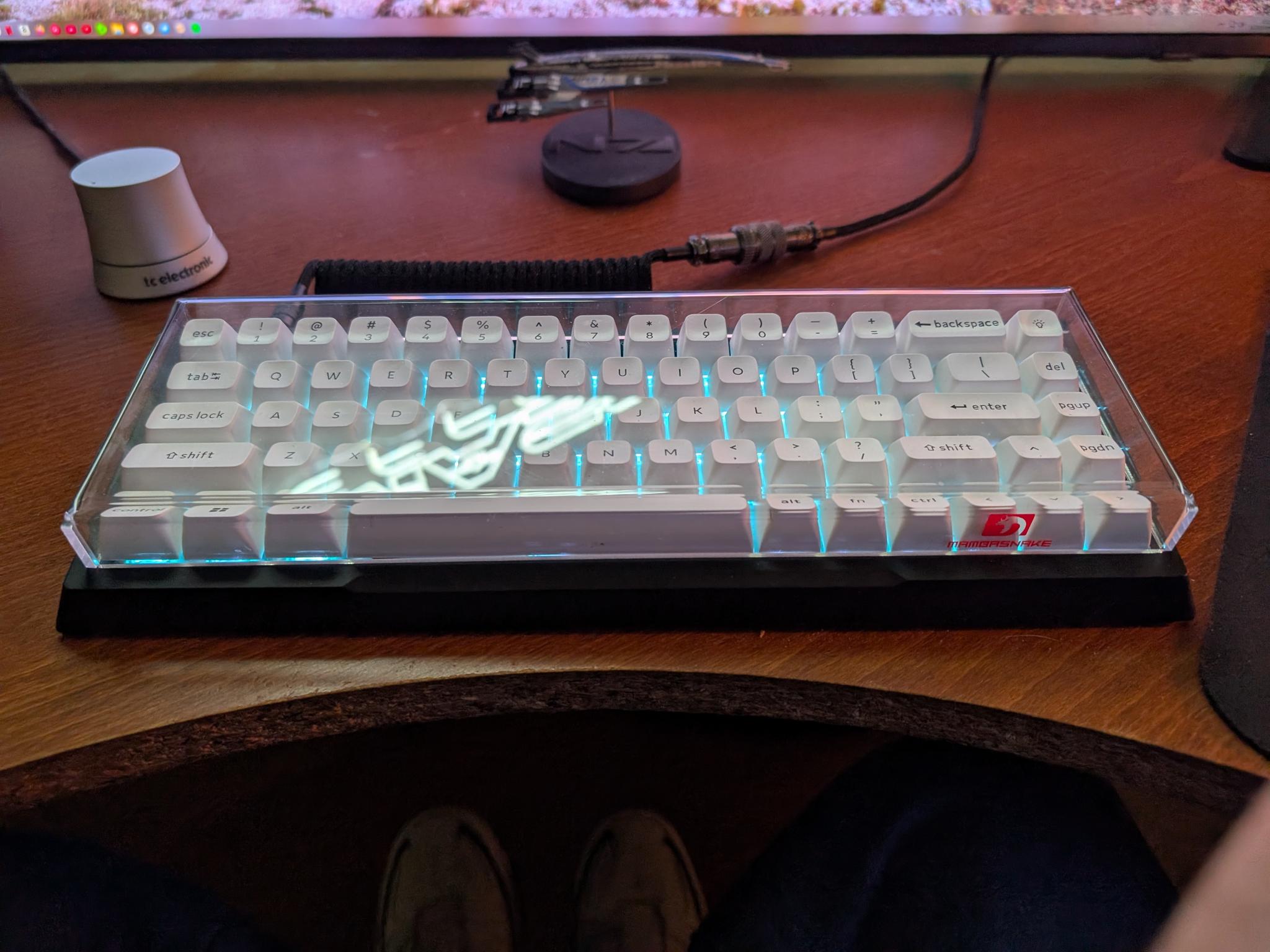 MINT condition PWNAGE ZenBlade 65 V2 Hall Effect keyboard