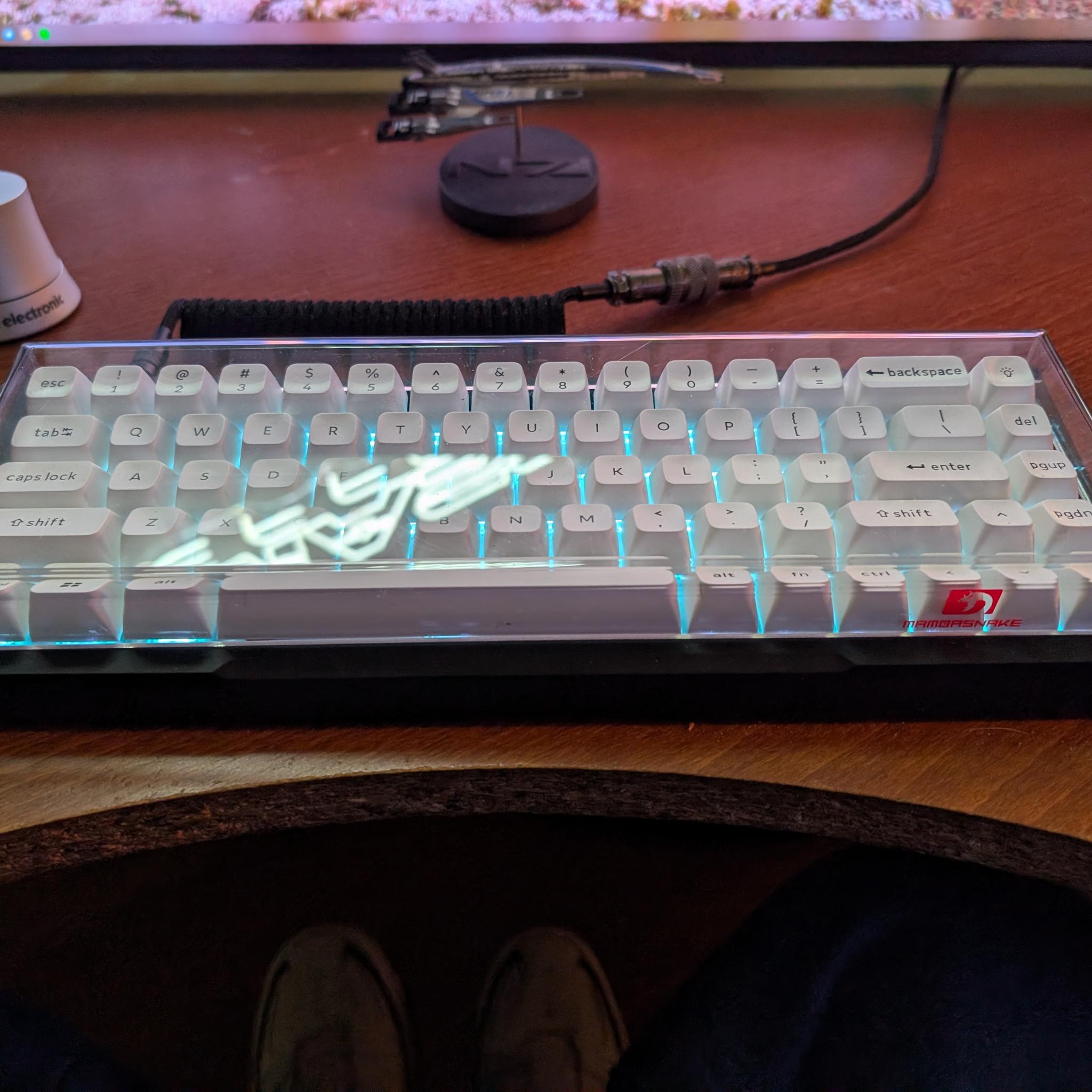 MINT condition PWNAGE ZenBlade 65 V2 Hall Effect keyboard
