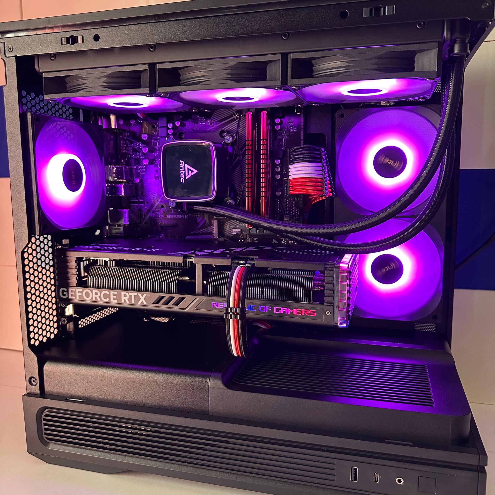 GeForce RTX 4060 Custom Gaming PC - Ryzen 5 3600, 32GB RAM,1.5TB Storage
