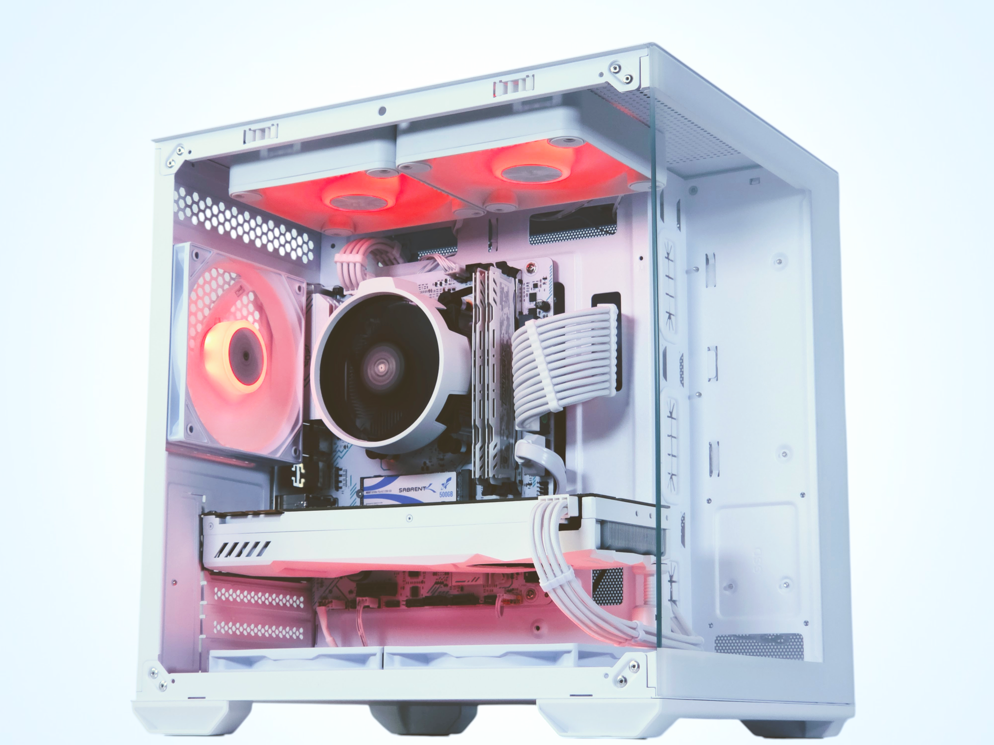 🤍🏔️Alaska🏔️❄️Gaming PC❄️AMD RX 5700 8GB❄️AMD Ryzen 5 3500X 6 core❄️16GB DDR4❄️512GB SSD