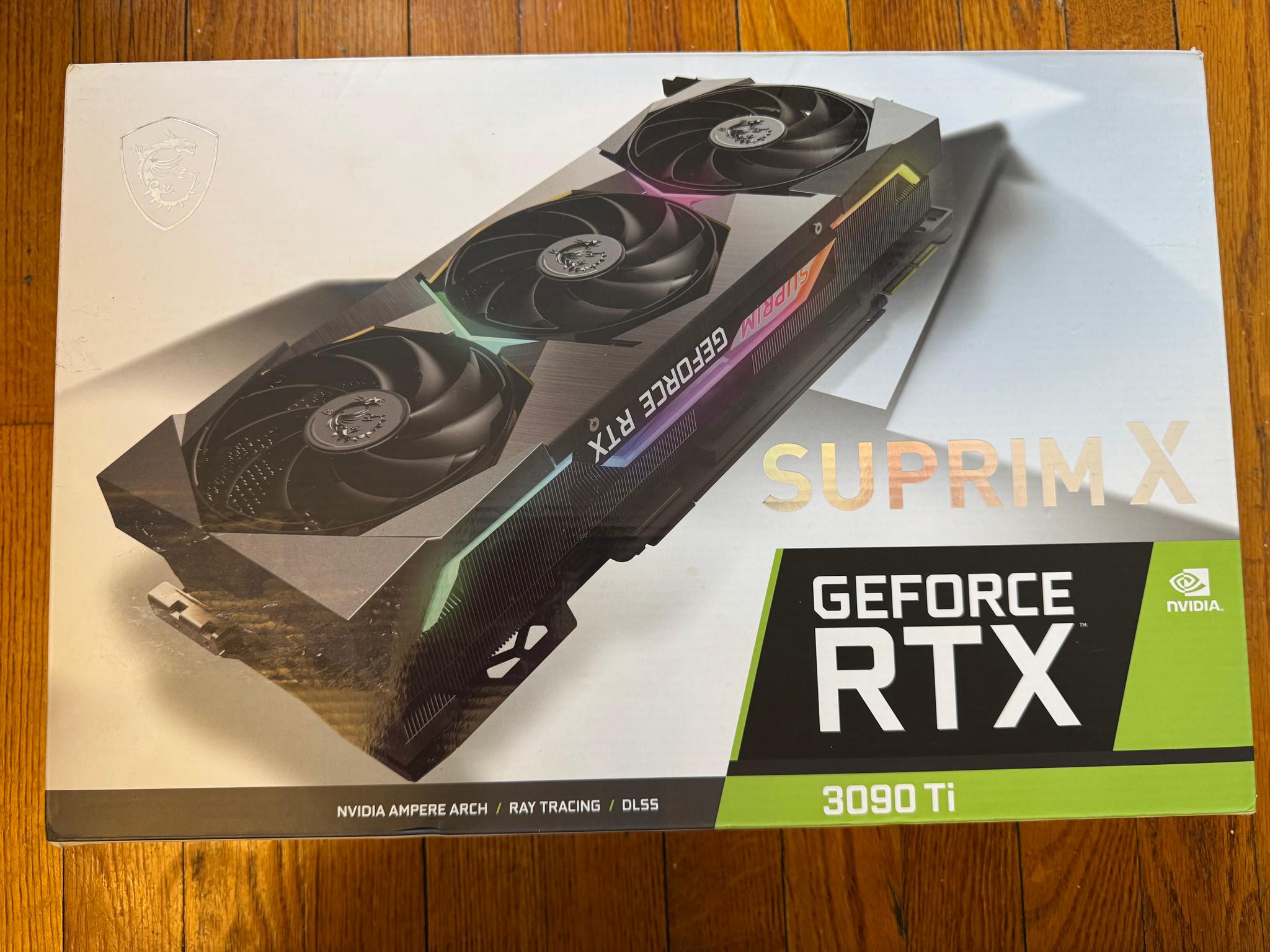 MSI GeForce RTX 3090 Ti SUPRIM 24G