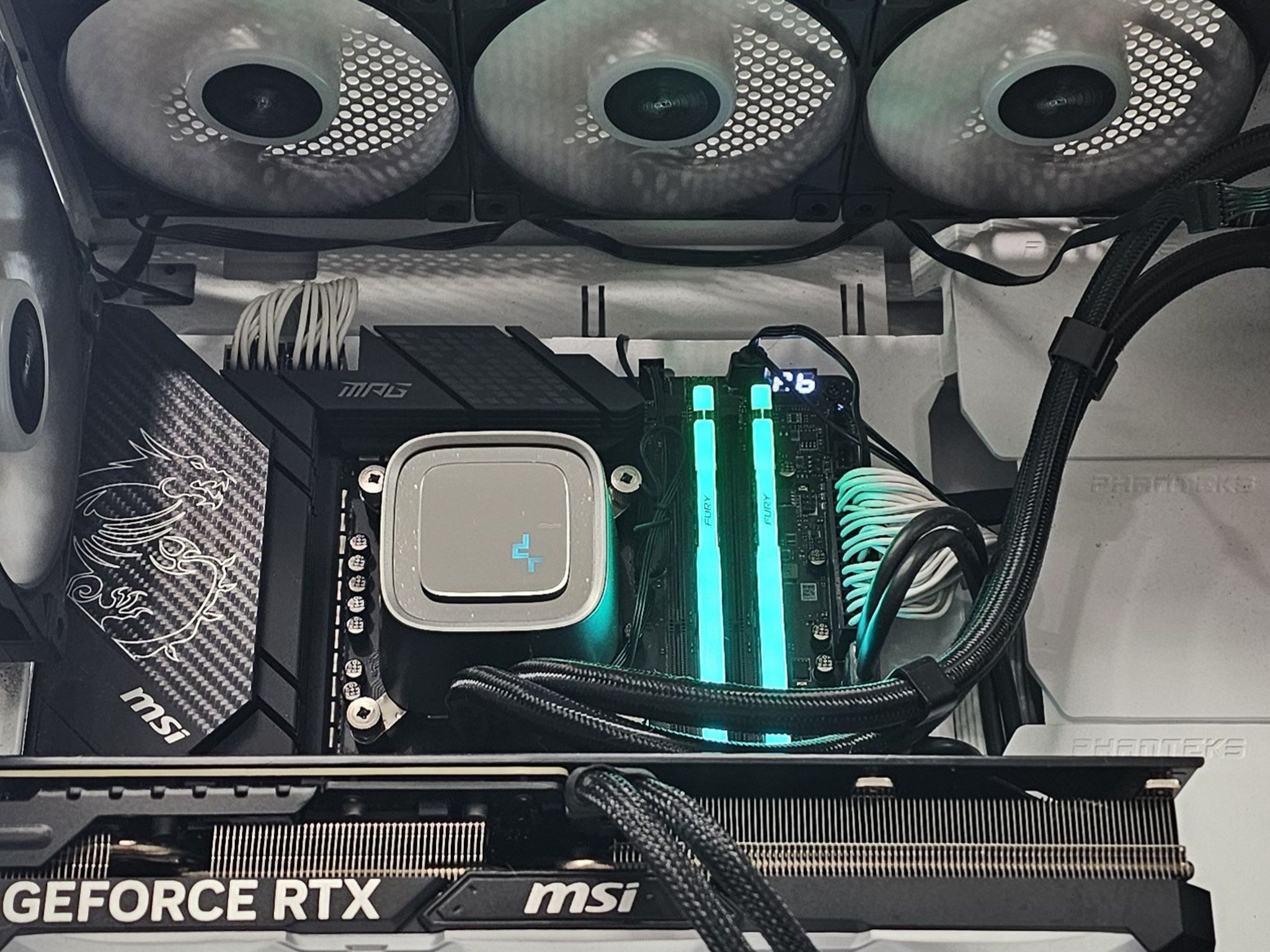 360mm AIO DeepCool CPU Liquid Cooler for Intel LGA1700