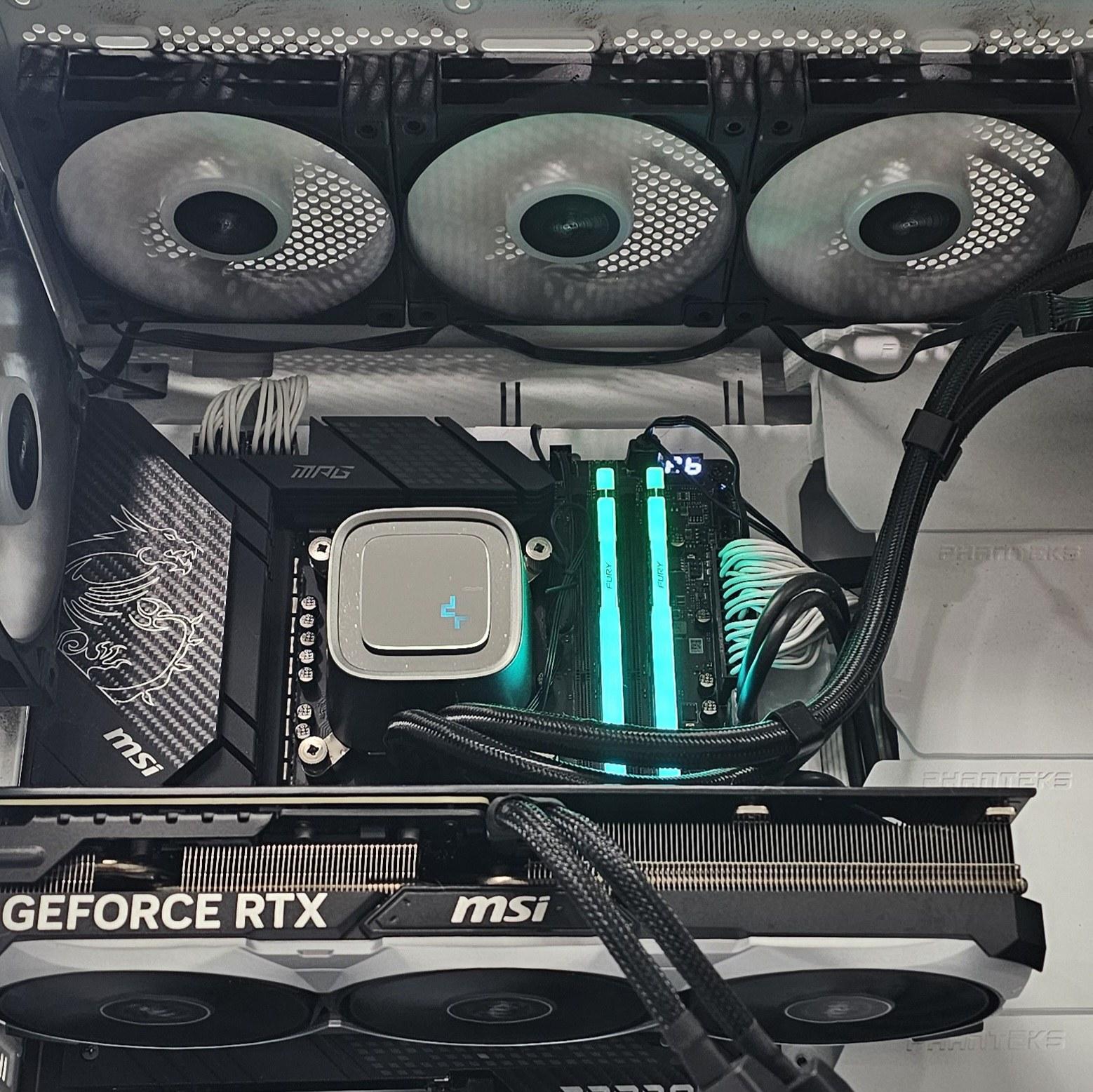 360mm AIO DeepCool CPU Liquid Cooler for Intel LGA1700