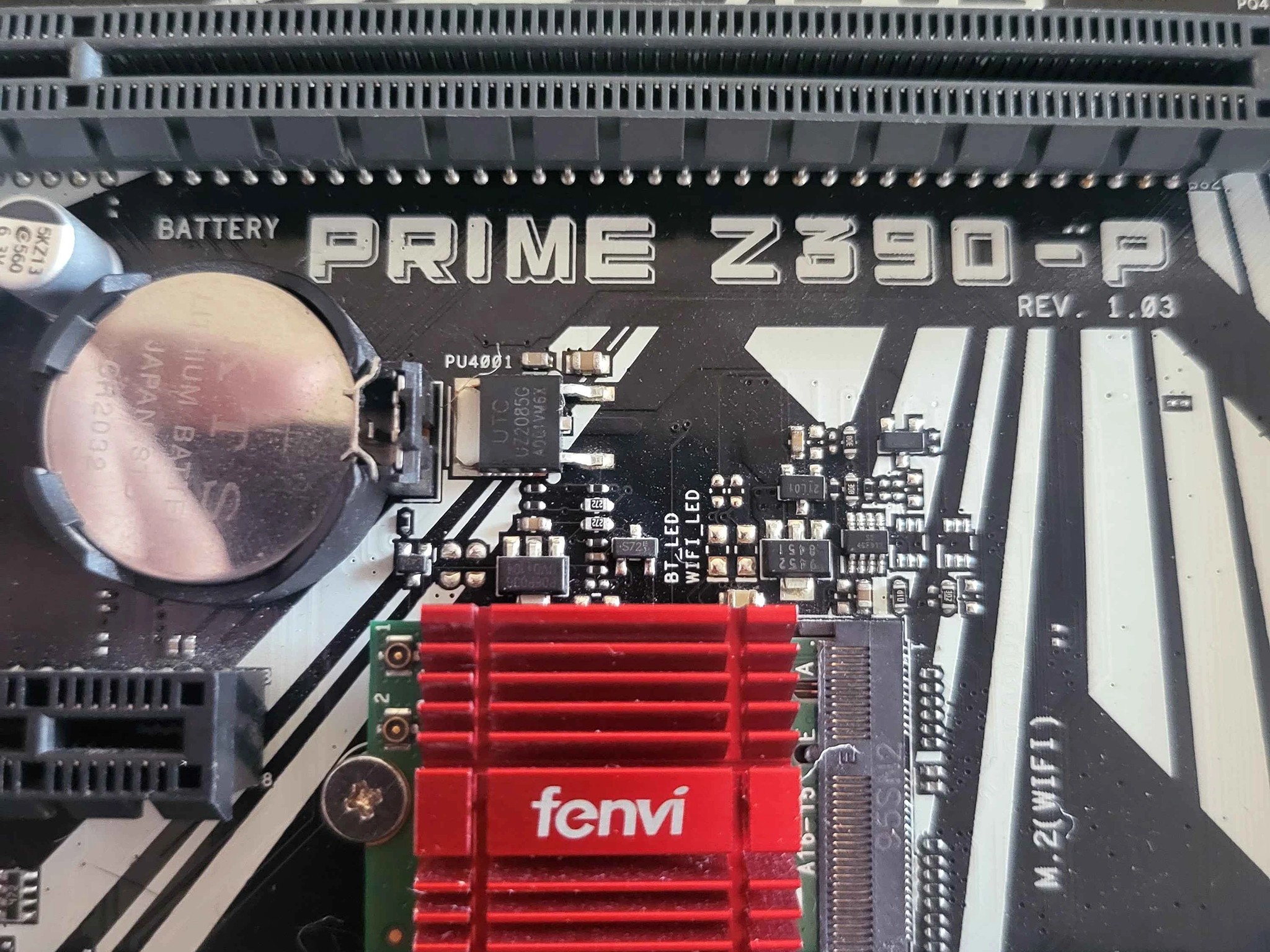 Motherboard Bundle! Intel Core i9 9900k, Asus Prime Z390-P, 16GB 3600MHz, Wi-Fi + BT card