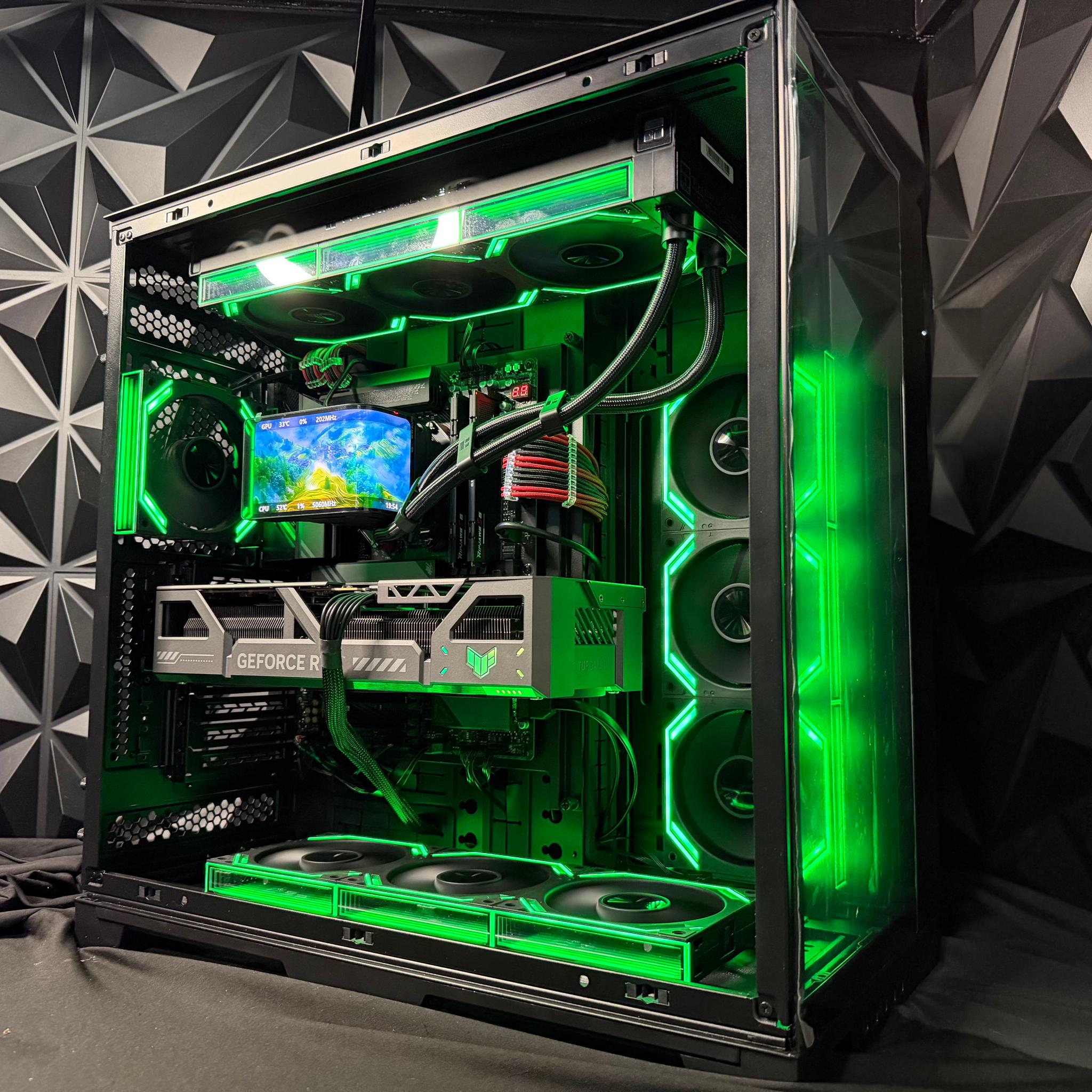 🔥🟥 REDLINE APEX 🟥🔥 Ryzen 9 9950X| RTX 5080| 64 GB DDR5| 6 TB NVMe| 1250W PSU