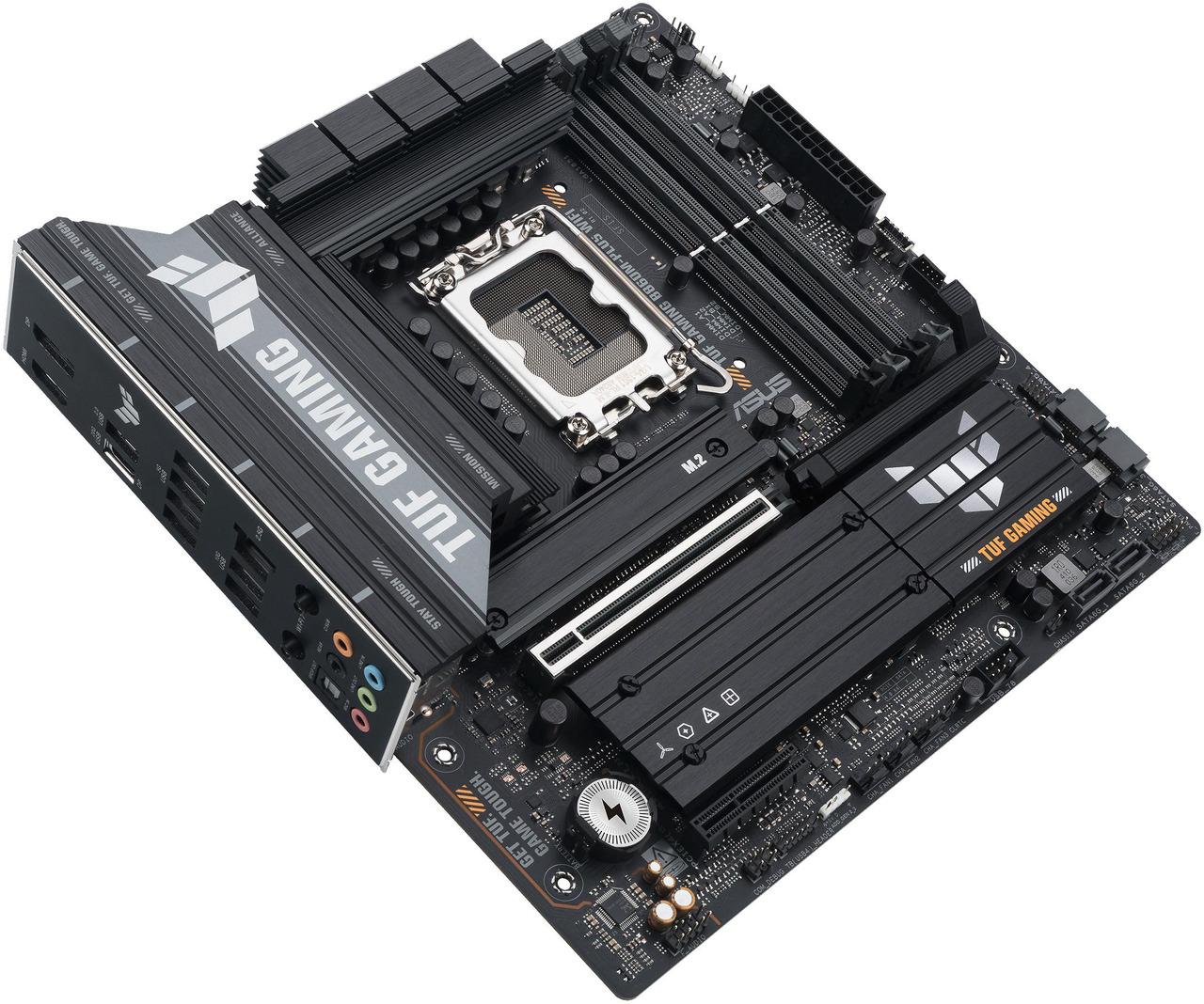 ASUS TUF GAMING B860M-PLUS WIFI Intel B860 LGA 1851 microATX DDR5 Motherboard