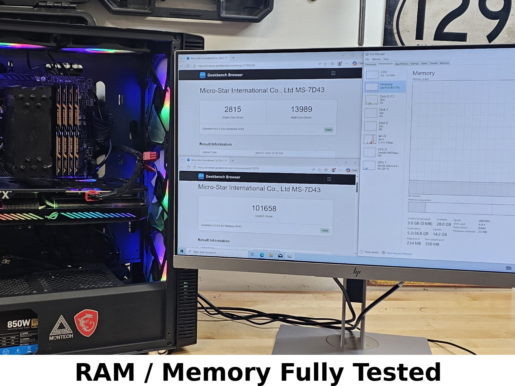 16GB DDR4 (2x8GB)-293 CL16 3000MHz T-FORCE TUF GAMING