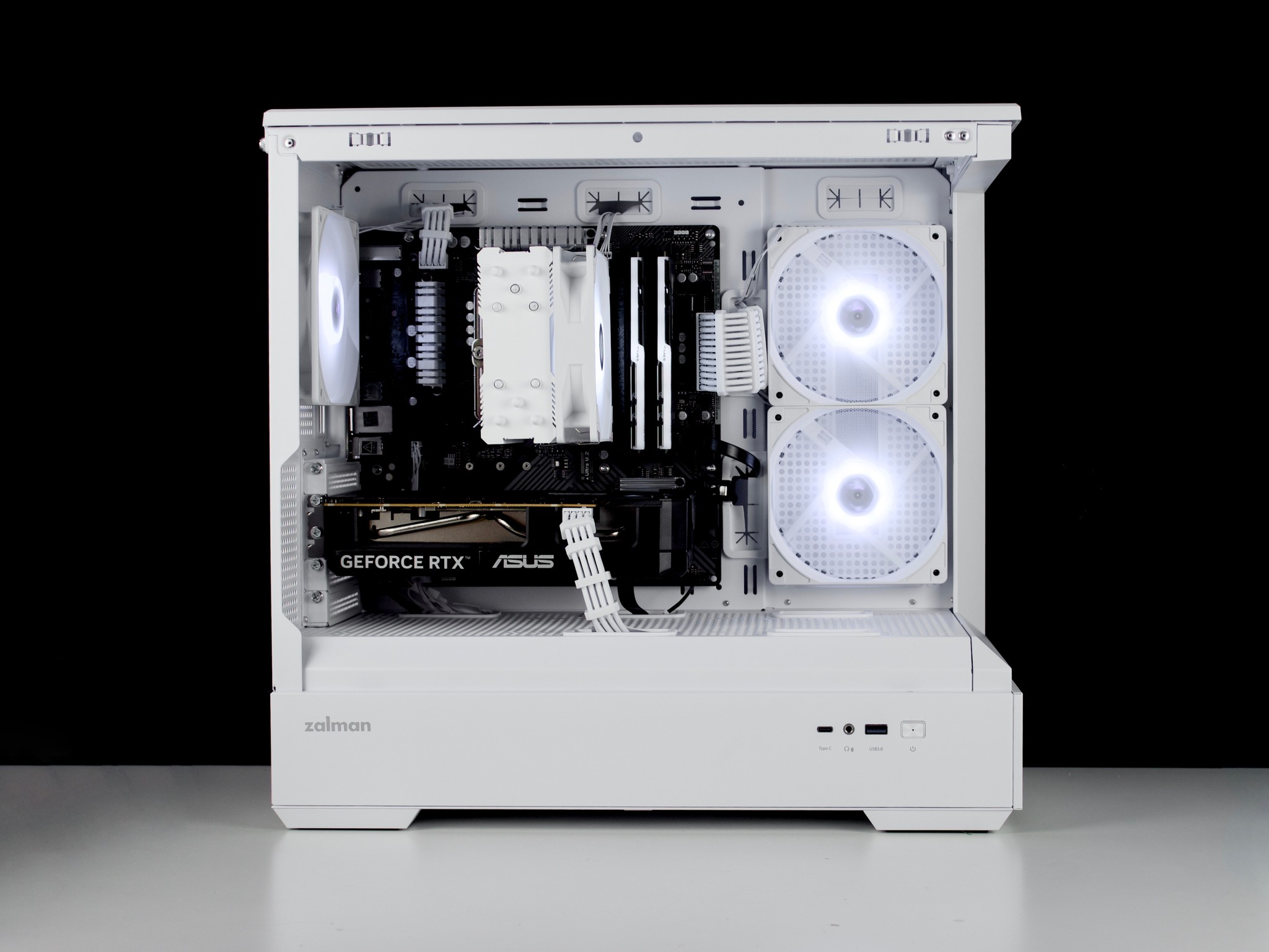 🧊❄️🧊 White Gaming PC – RTX 5060 , Ryzen 5 5600, 16GB RAM, 1TB SSD - WiFi, BlueTooth 🧊❄️🧊