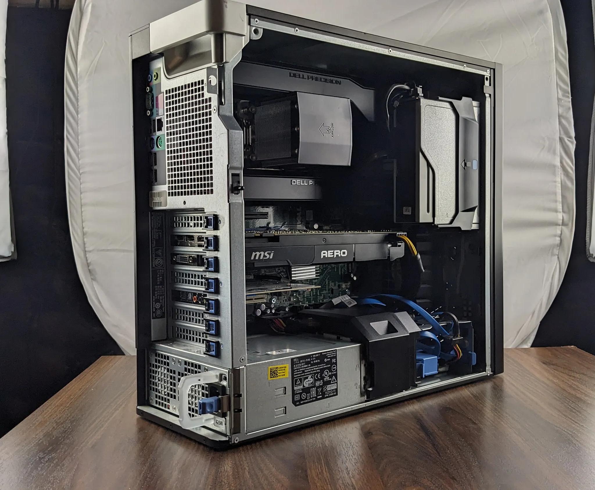Dell Precision T3610, GTX 1070, E5-1620v2, 16GB 1866mhz DDR3 ECC 1TB SSD