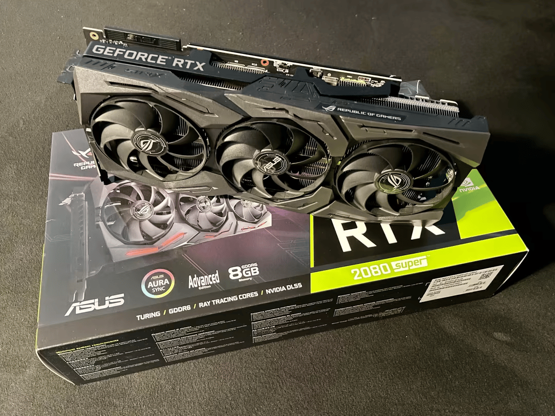 ASUS ROG Strix GeForce RTX 2080 Super Advanced Overclocked 8G GDDR6 (Used/ Like New Condition)