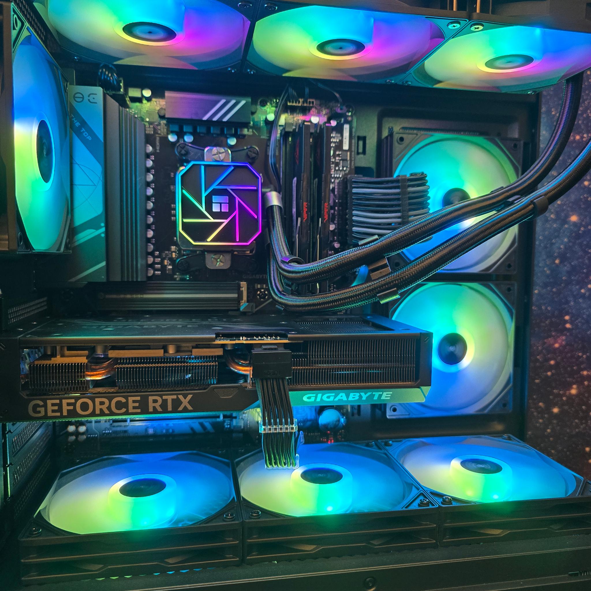 🚀 HIGH END CUSTOM AM5 PC | RTX 4070 SUPER 12GB | RYZEN 7 7800X3D | 2TB SSD | 32GB DDR5 6000MHZ 🚀