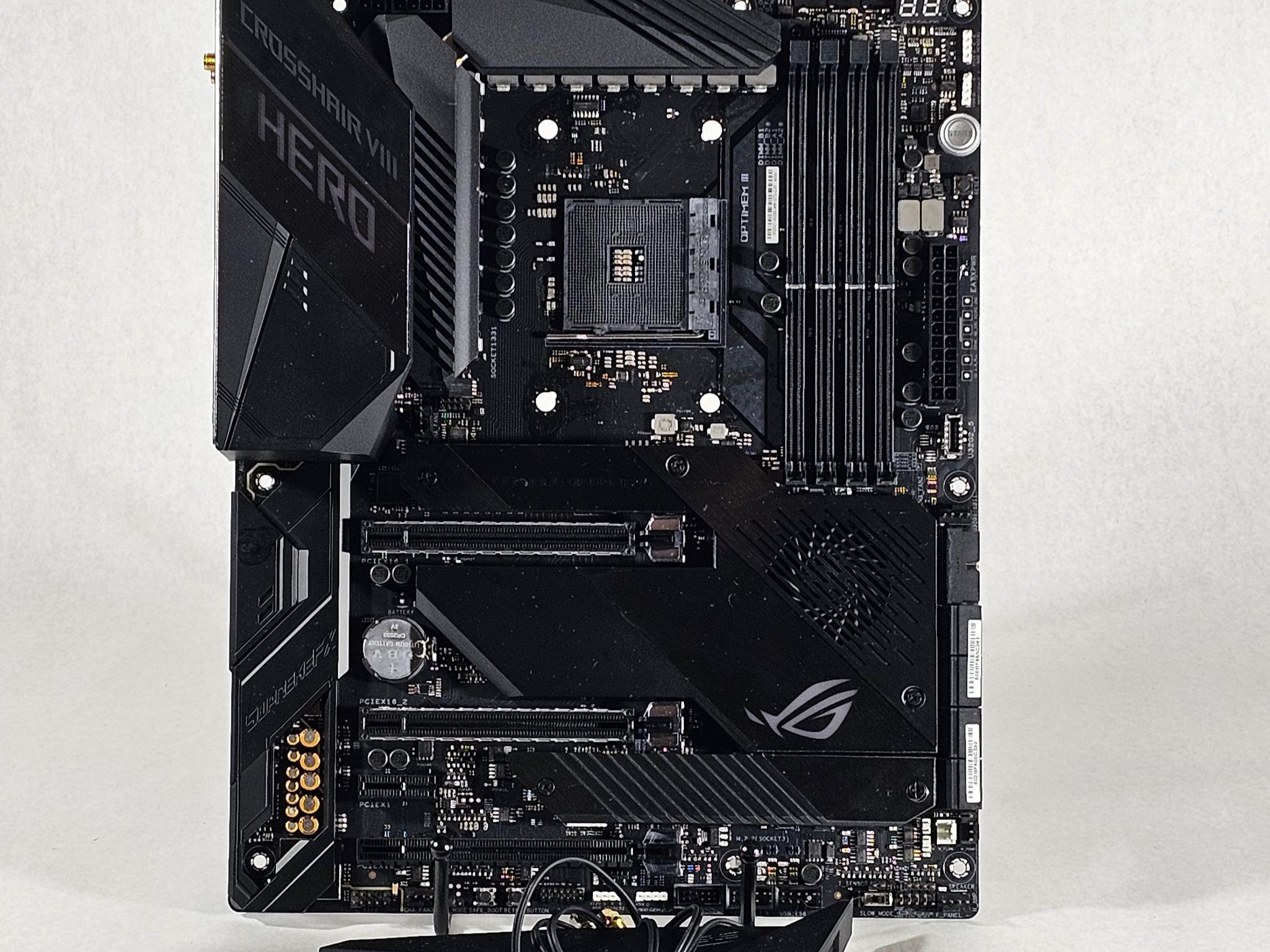 X570 ASUS ROG Crosshair VIII HERO WIFI DDR4 AMD AM4 ATX Motherboard