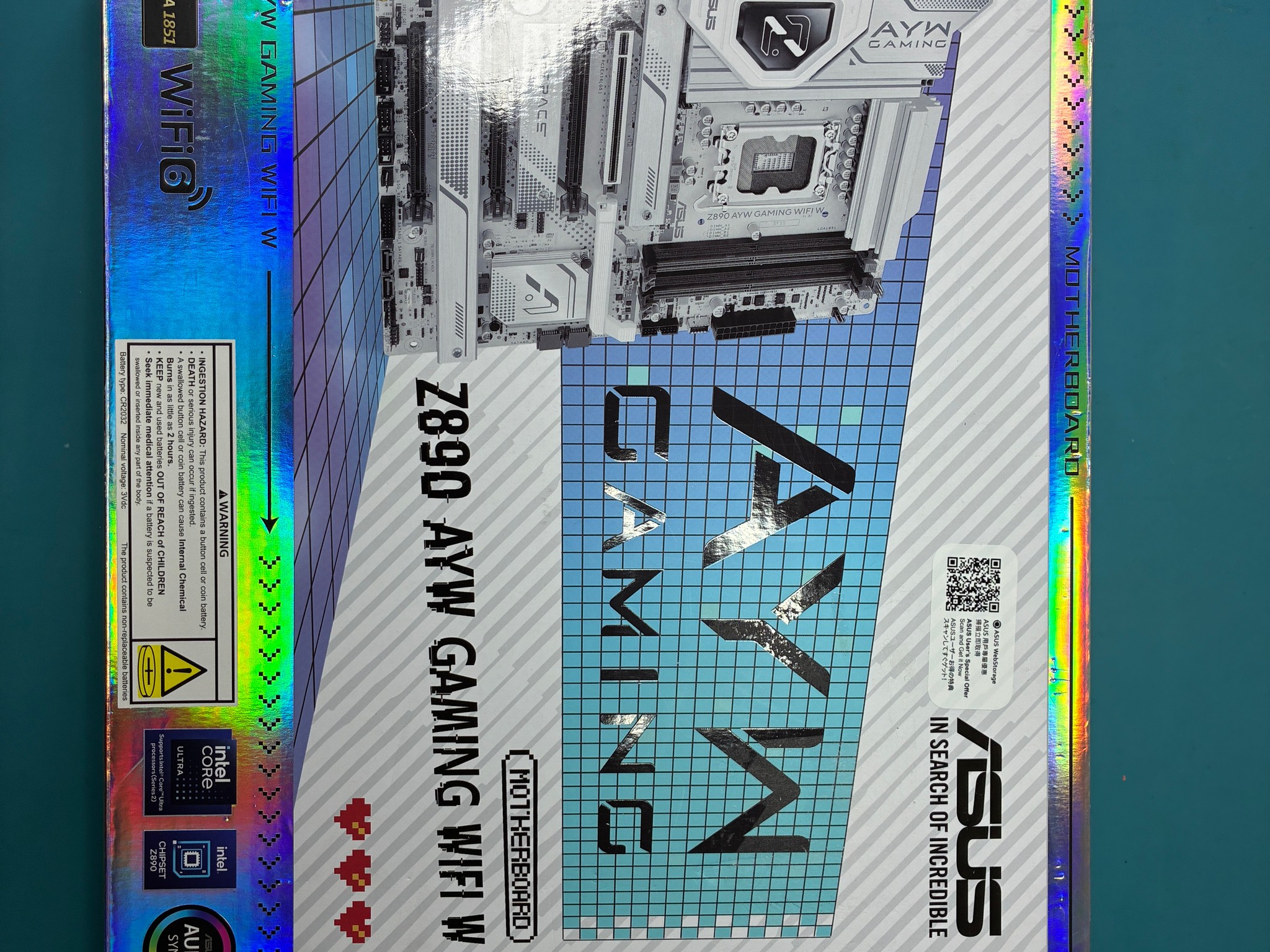 Asus Z890 AYW GAMING WIFI W (Motherboard)