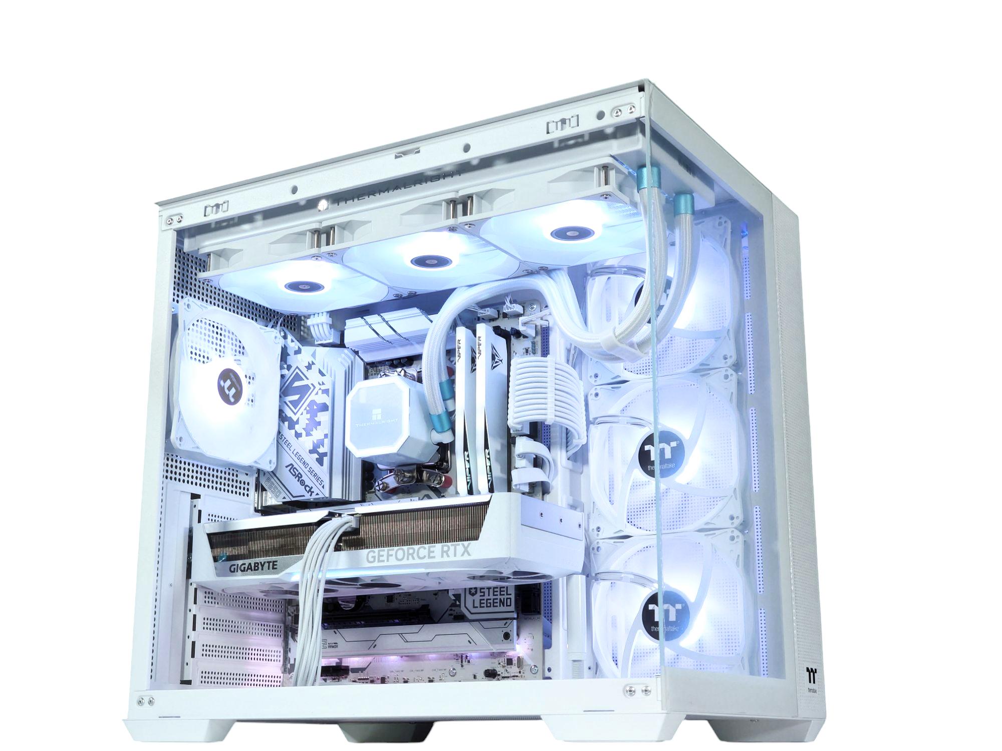 🧊🌊Glacius ❄️Gaming PC❄️Nvidia RTX 5070 12GB❄️AMD Ryzen 7 7700❄️32GB DDR5❄️1TB NVME