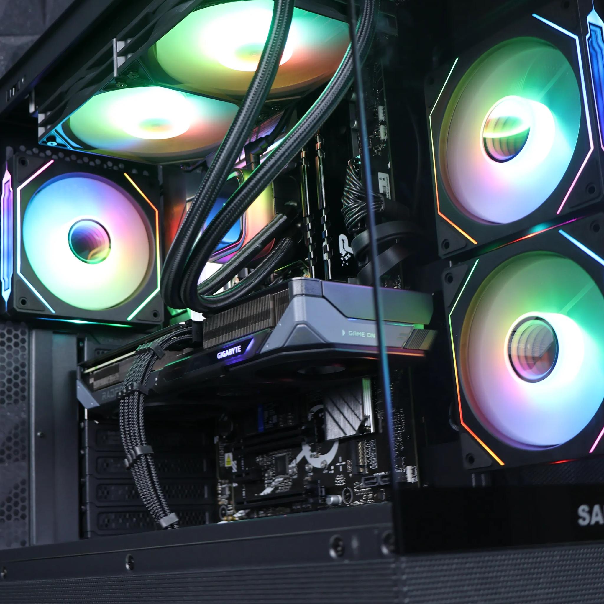 ⚫ Intel Core i7 13700F/RX 9060XT 16GB Gaming PC ⚫