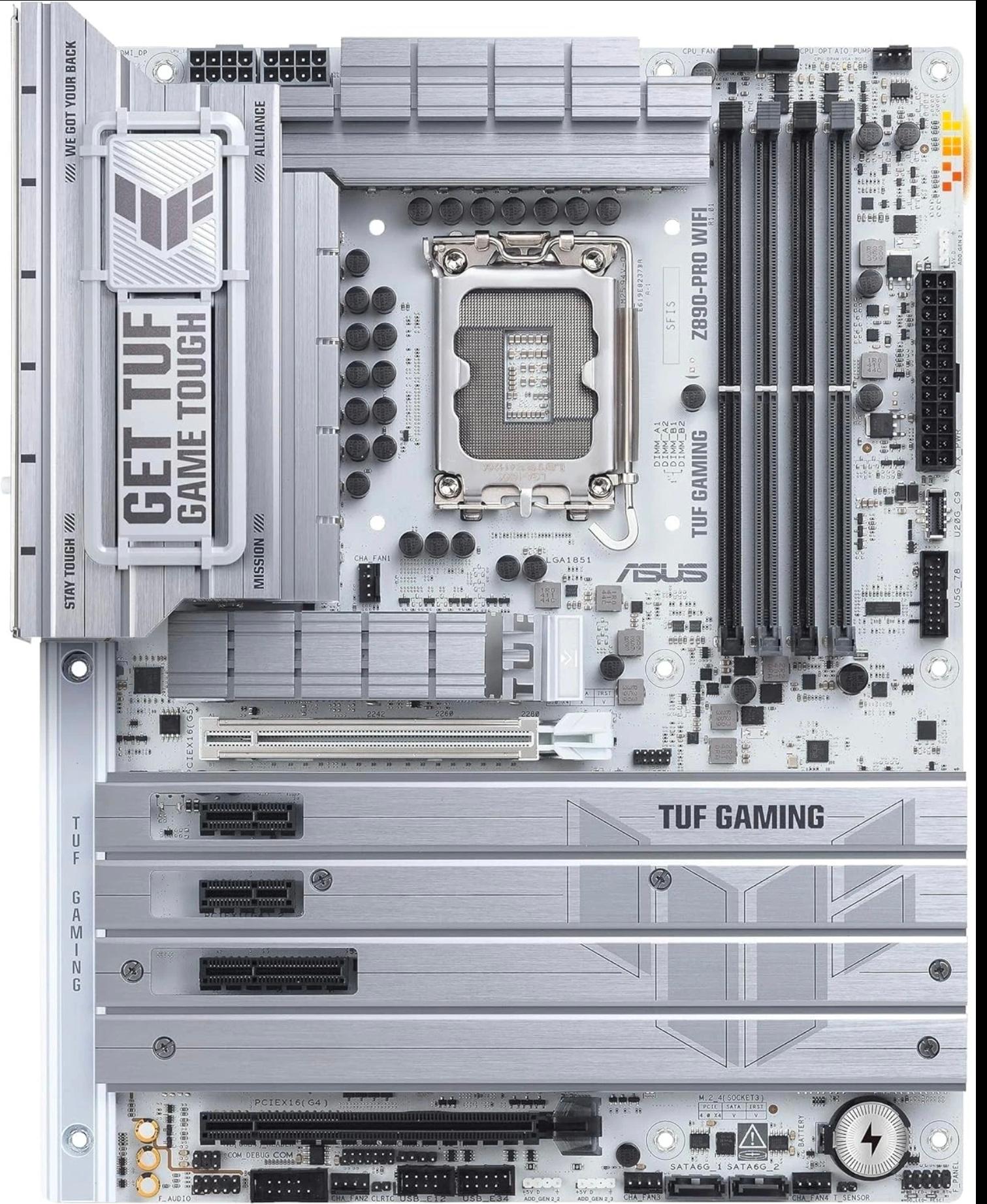 ASUS TUF Gaming Z890-PRO WiFi + CORE ULTRA 5 235T