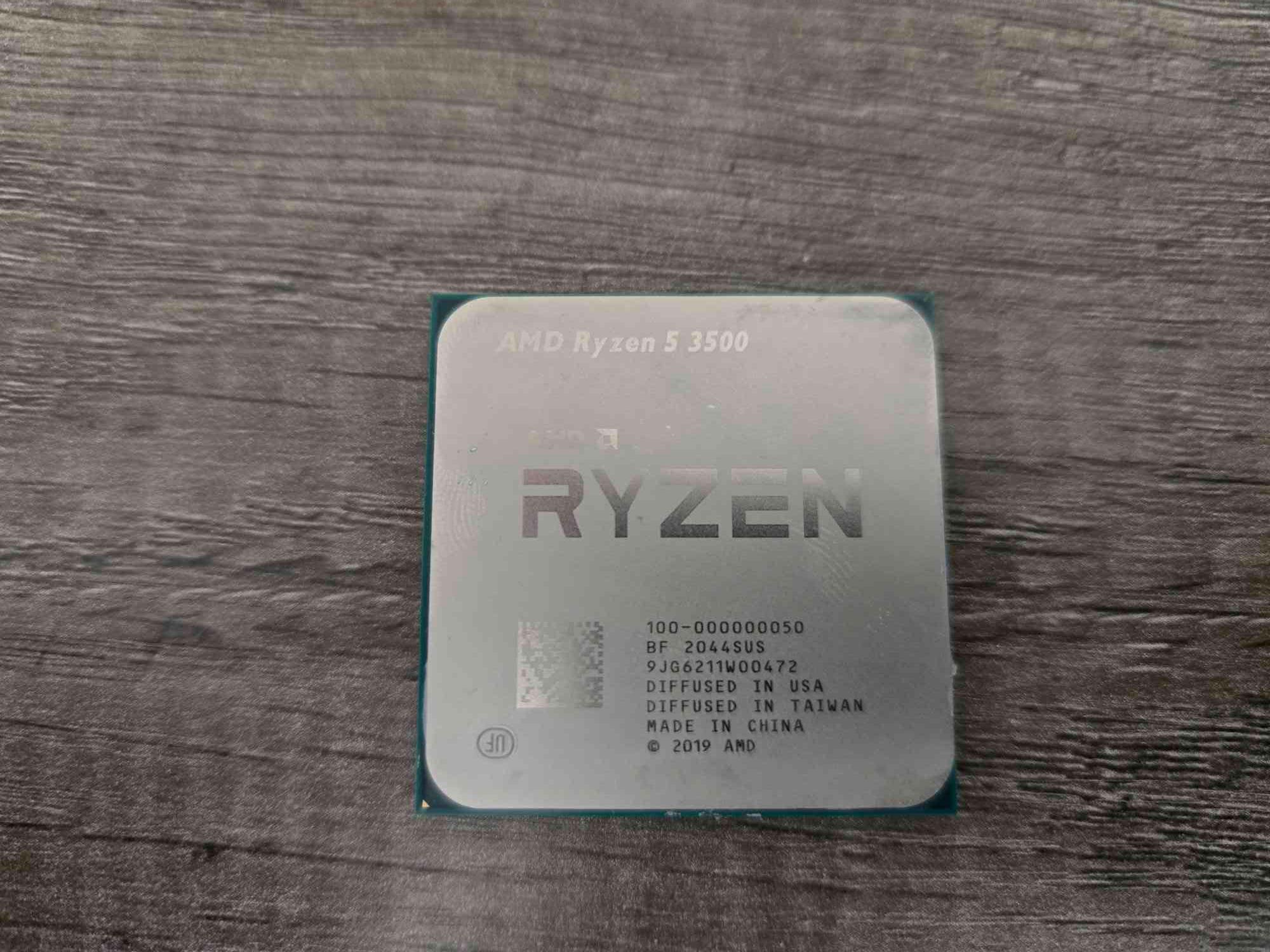 AMD Ryzen 5 3500 6 core 6 thread AM4 65W CPU (No cooler)