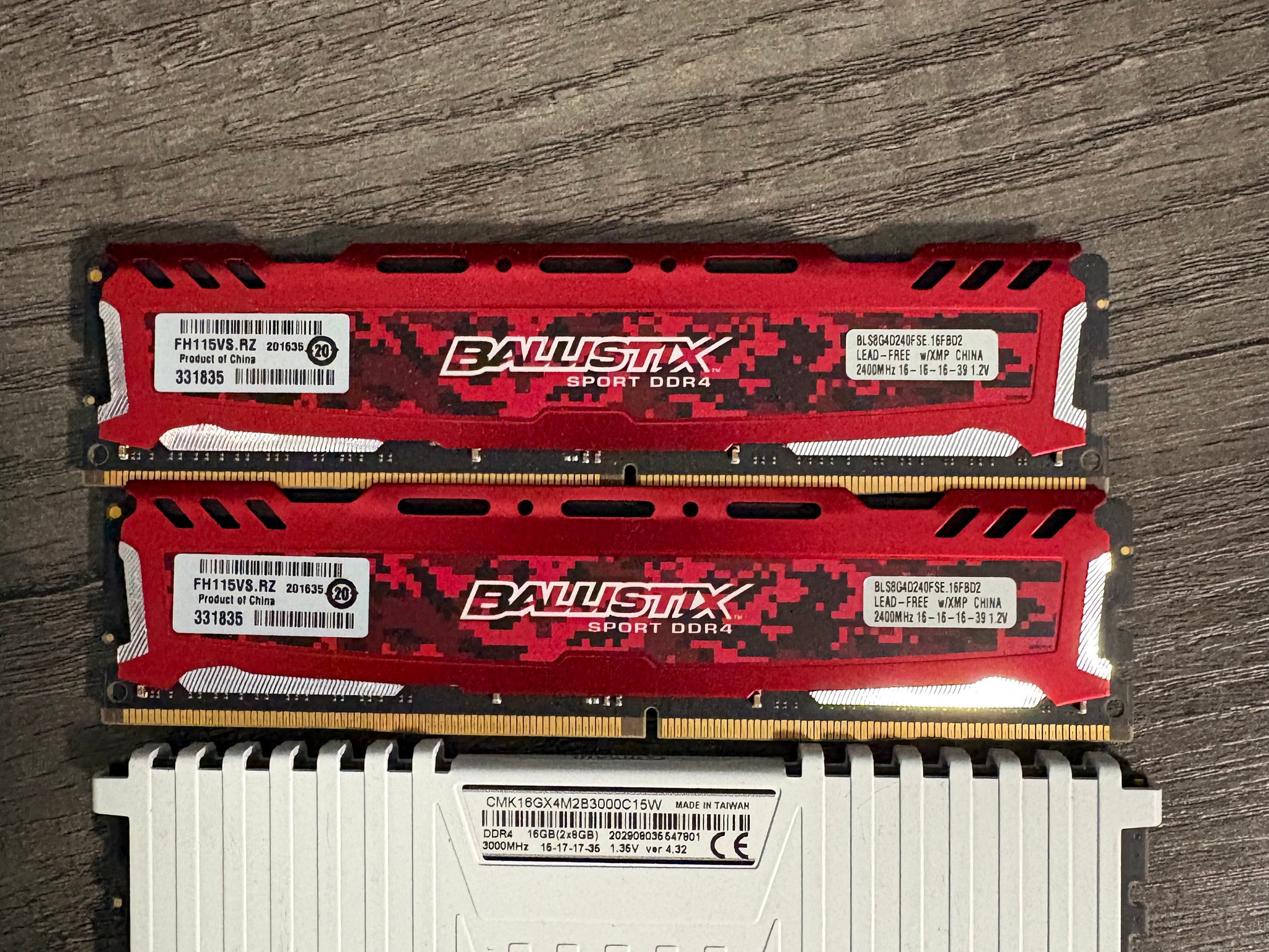 24 gb DDR4 Ram
