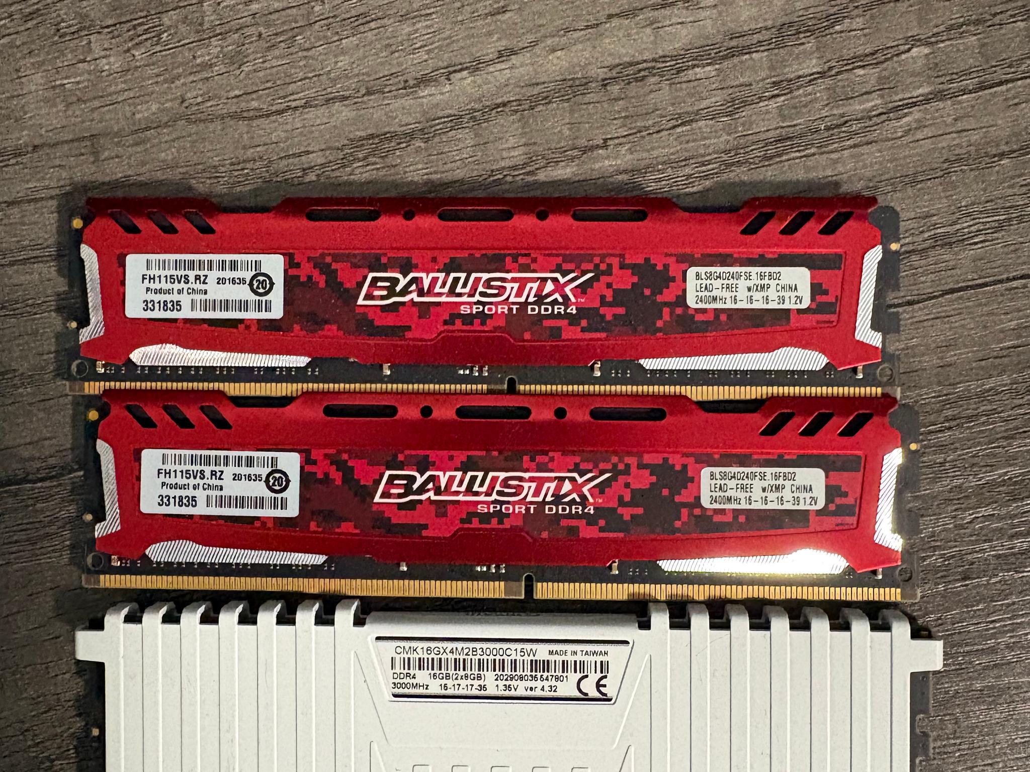24 gb DDR4 Ram