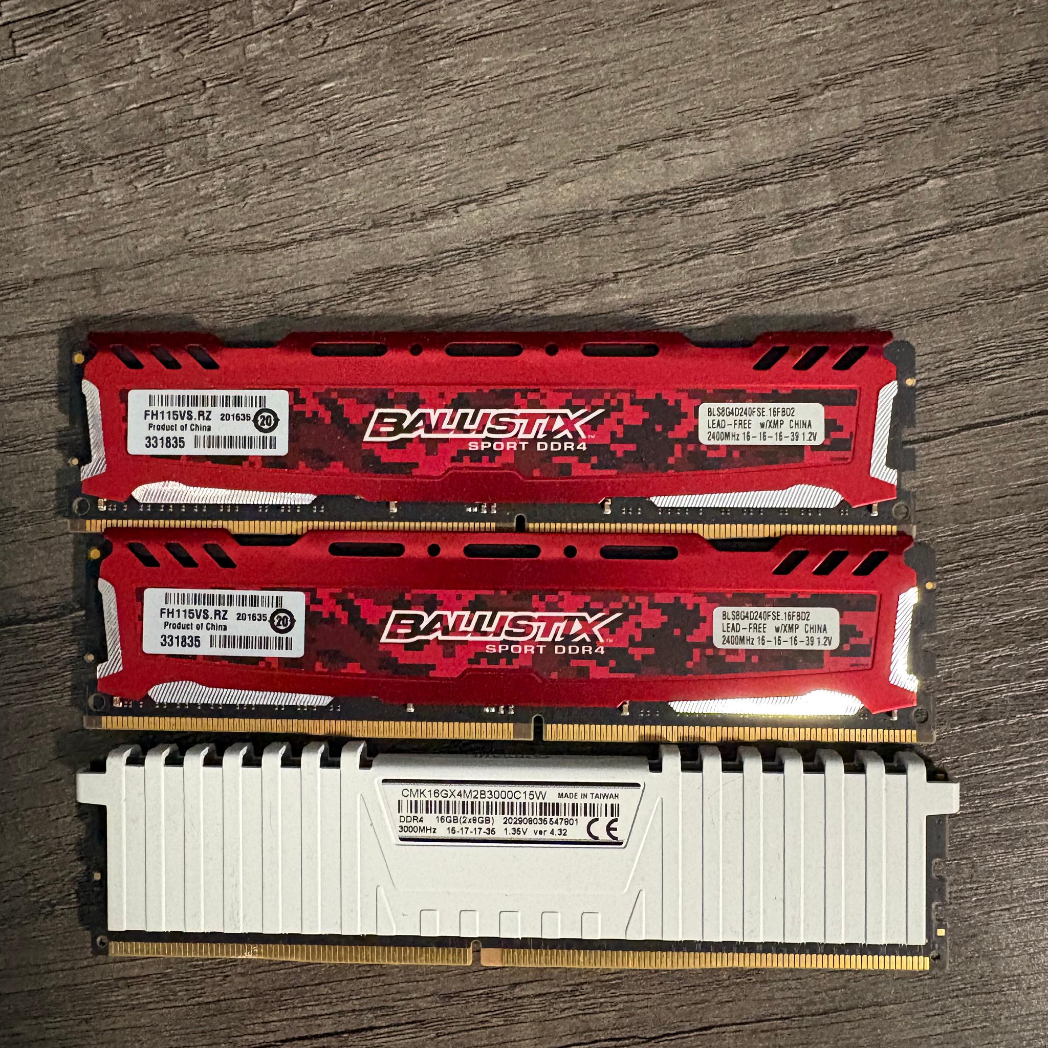 24 gb DDR4 Ram