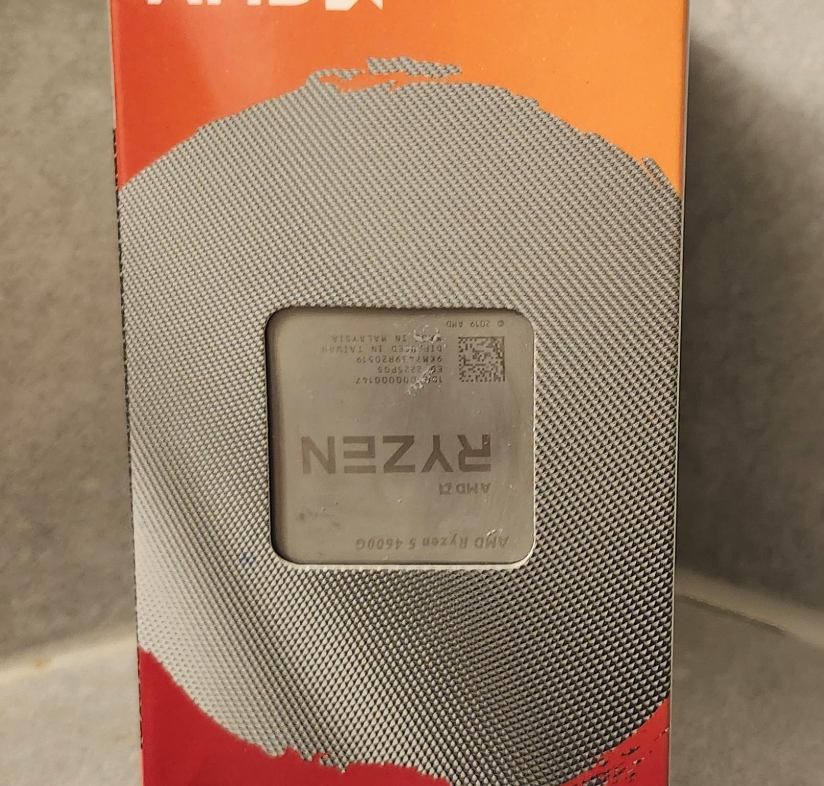 Ryzen 5 4600g Processer with AMD Wraith Stealth Heat sync