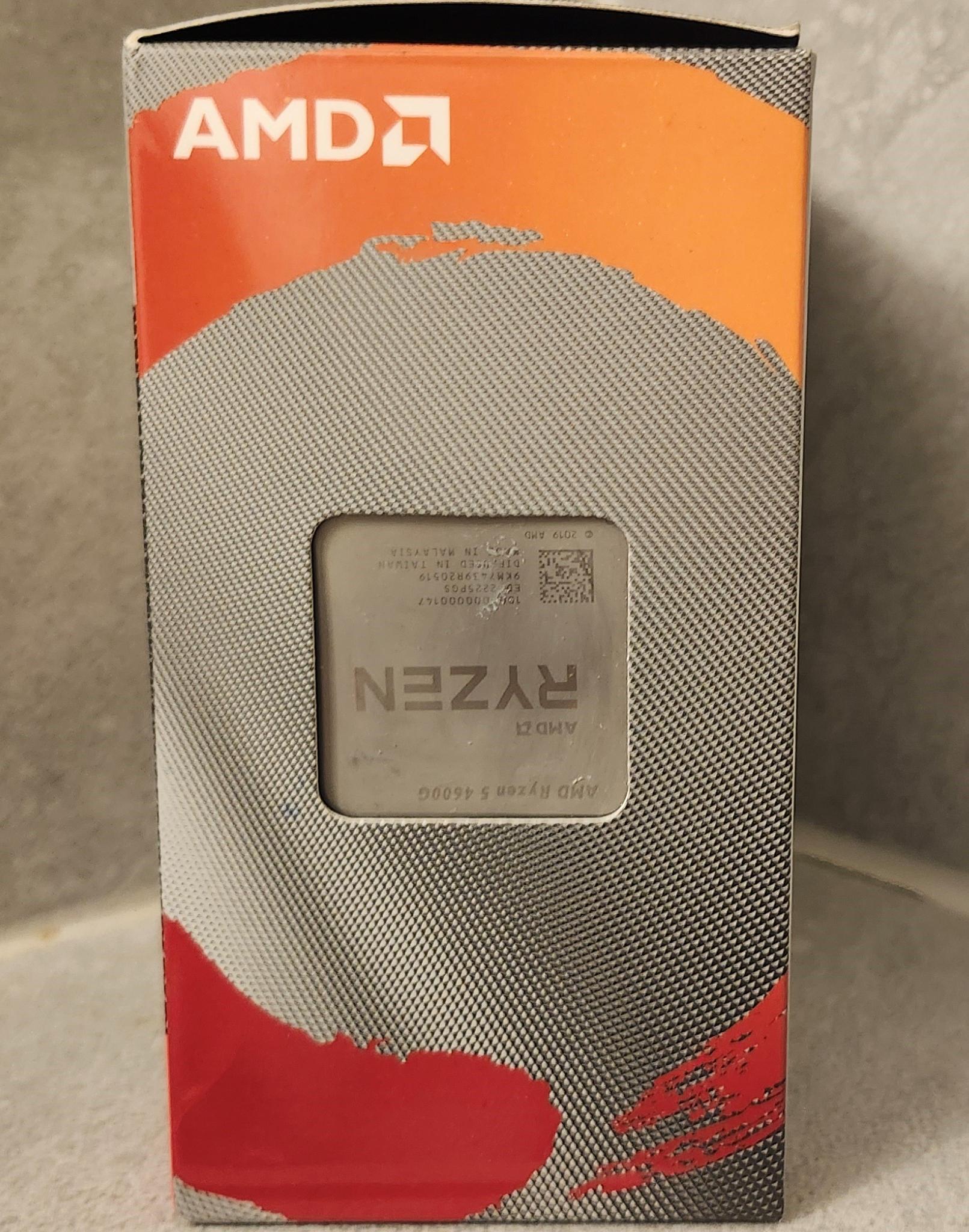 Ryzen 5 4600g Processer with AMD Wraith Stealth Heat sync