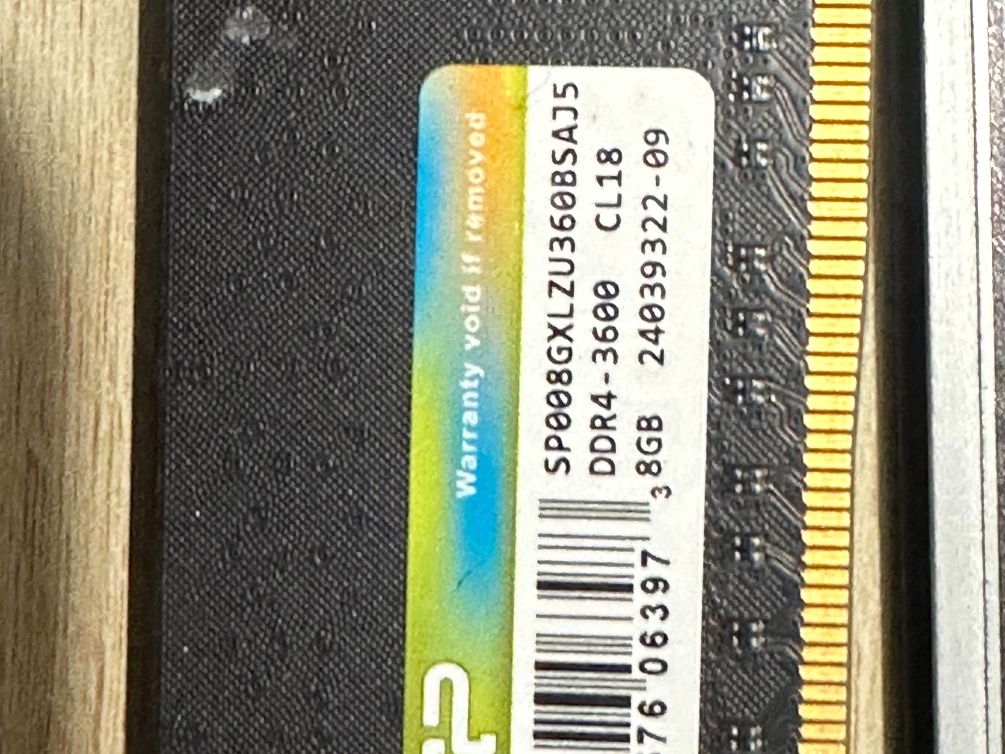 Ryzen 5 3600 + 16GB DDR4 RAM 3600mhz