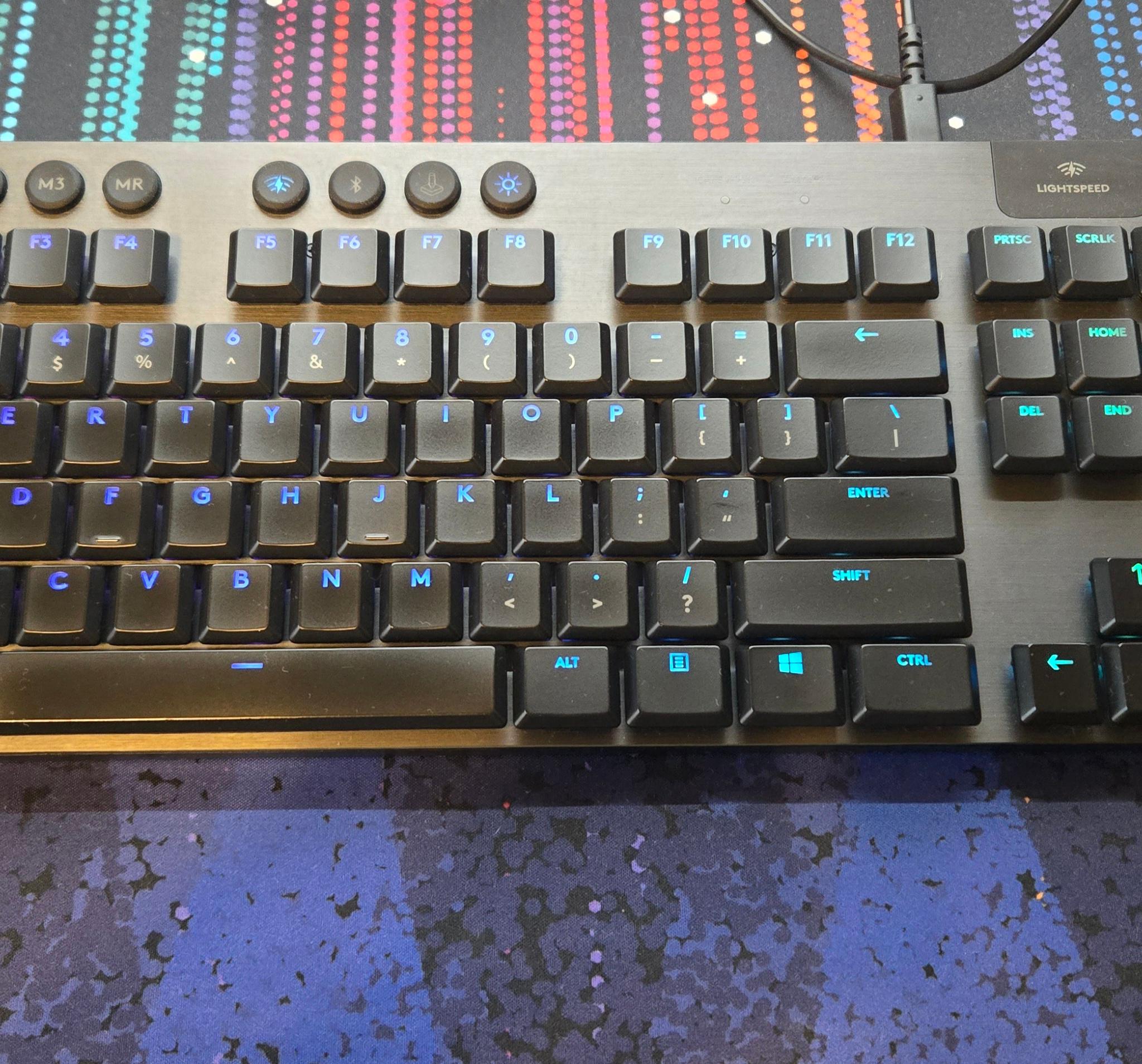 Logitech G915 Lightspeed RGB Keyboard (Black) (Tactile)