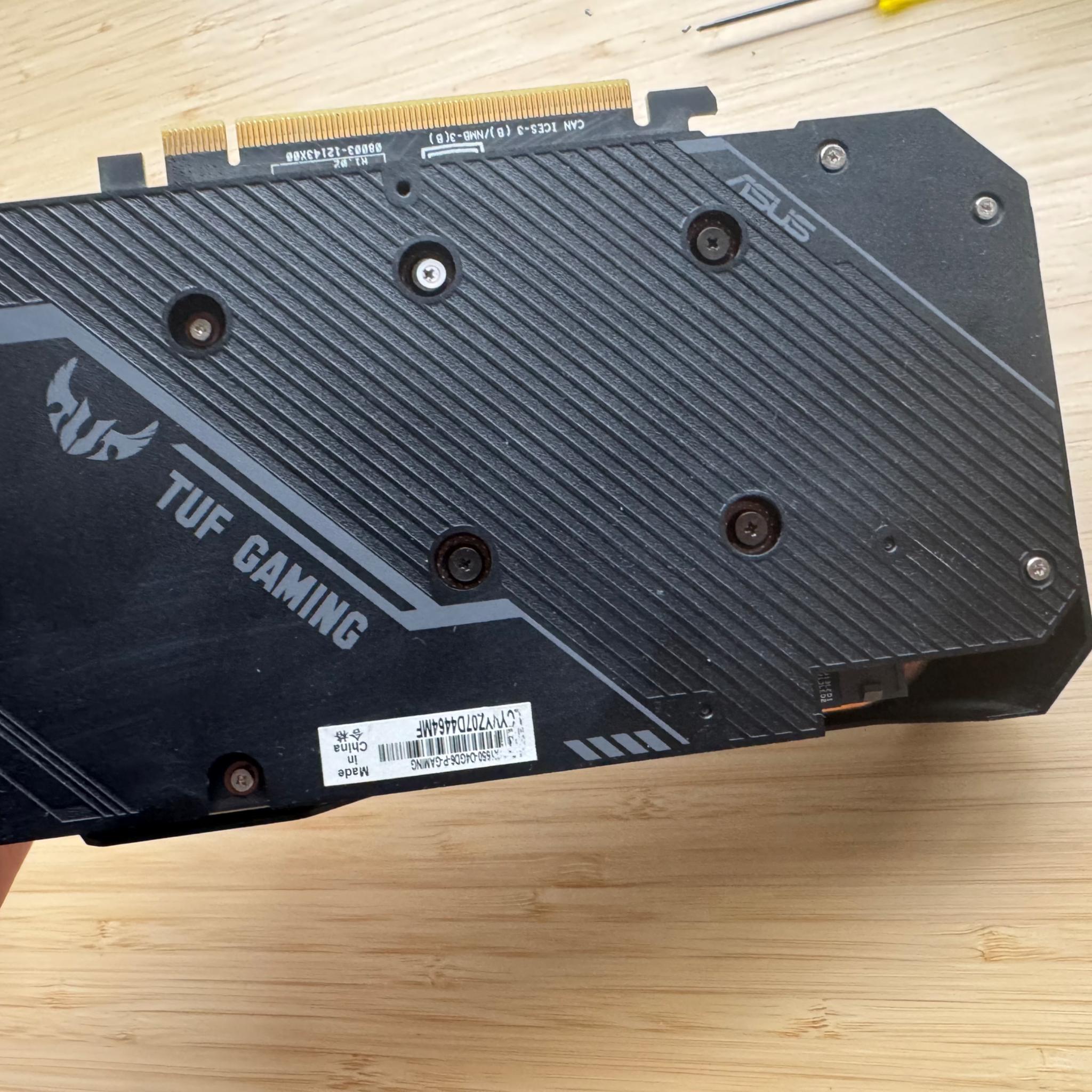 ASUS GEFORCE GTX 1650 TUF Gaming OC Edition