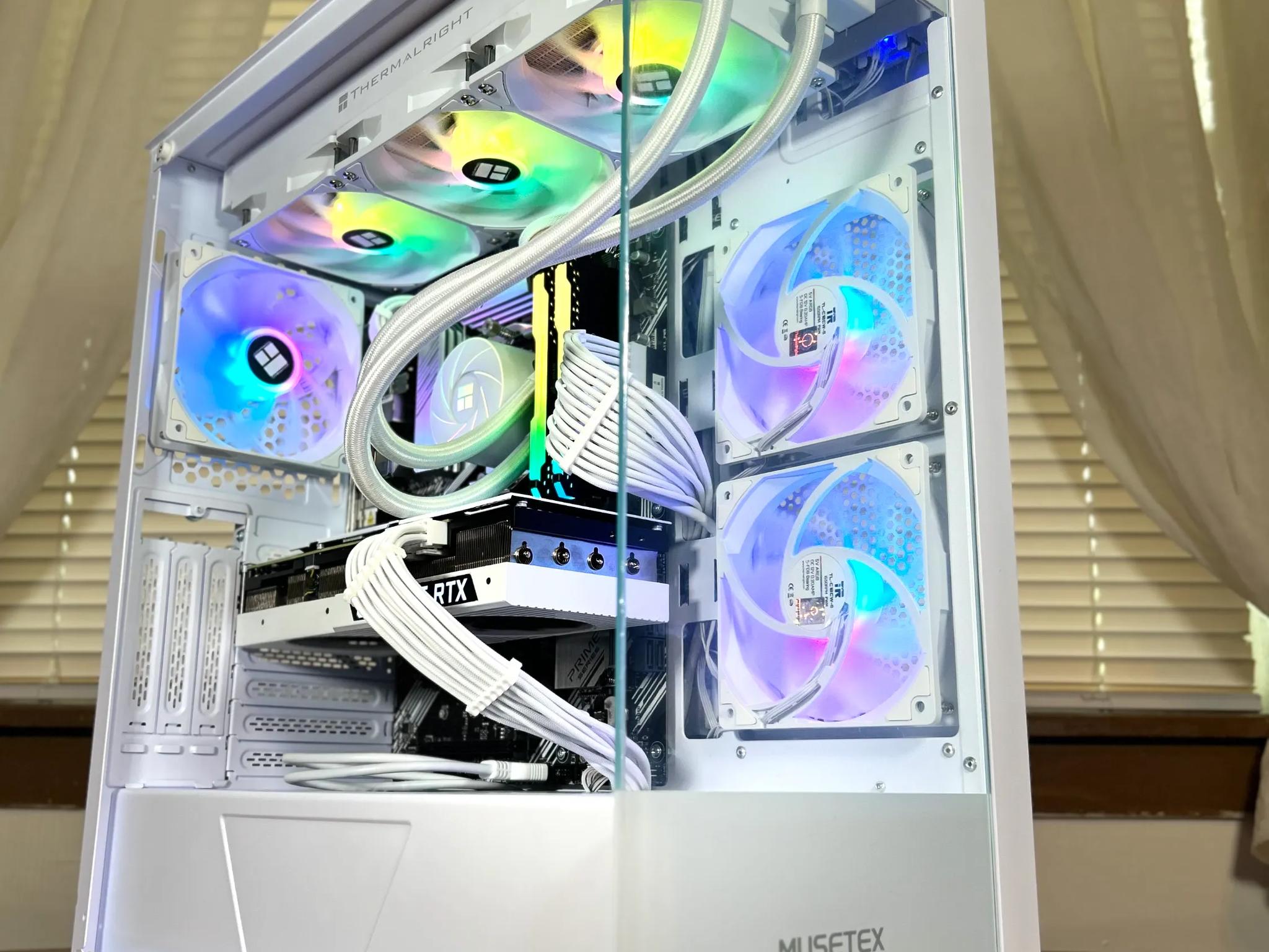 ❄️RTX 3080 | Ryzen 5 5600x ❄️ 1440p Ready ❄️ White Gaming PC ❄️