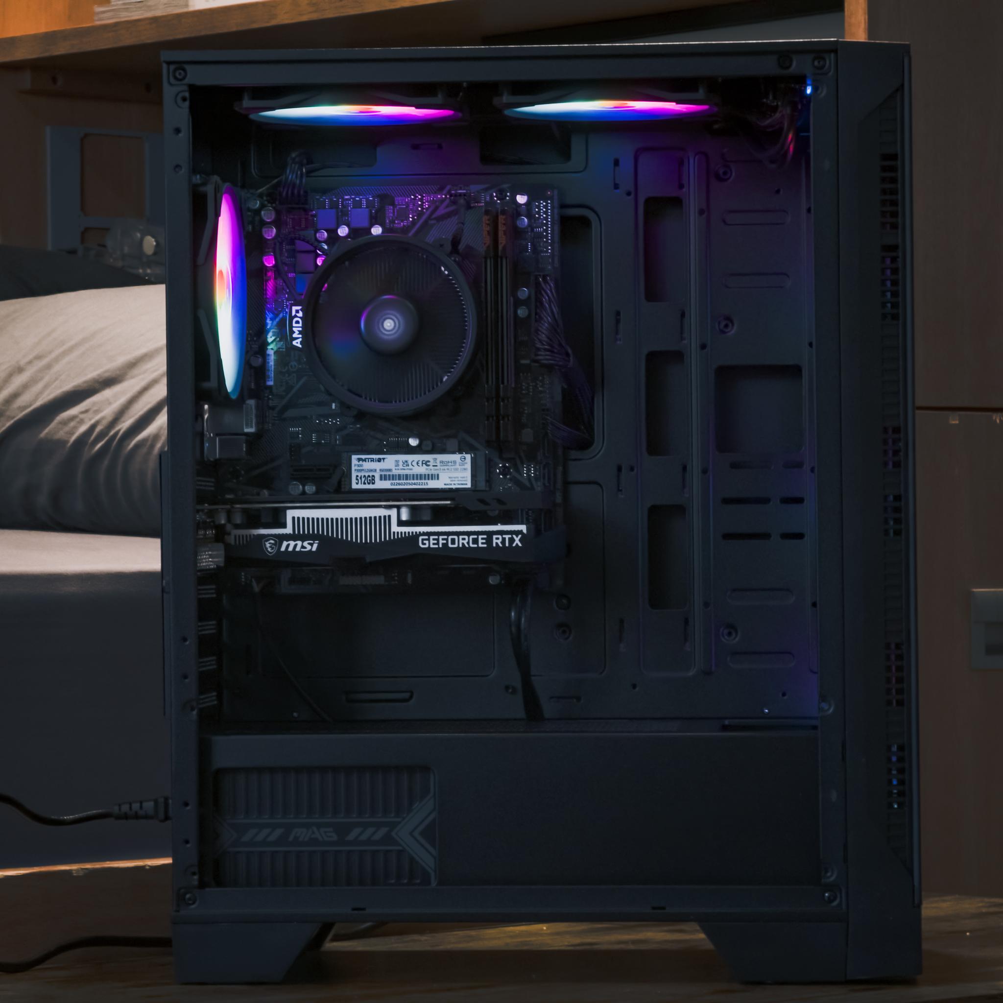 MSI Forge RTX 3050 | R5 5500 | Gaming PC Computer