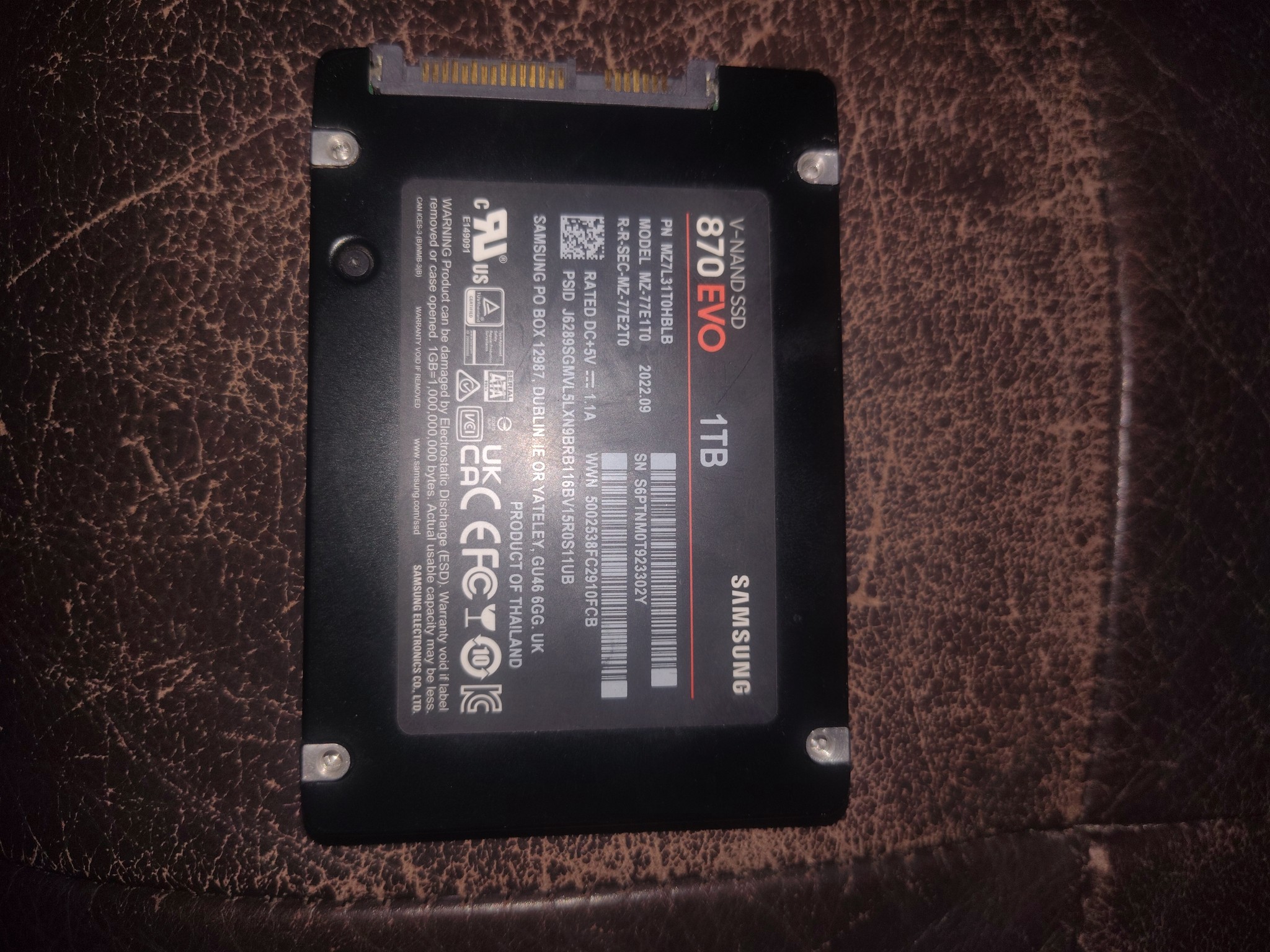 Samsung 850 EVO 2TB