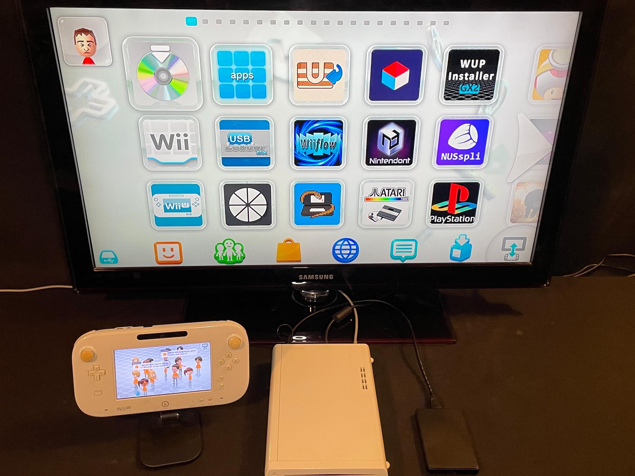 Nintendo Wii U 1tb With Accessories