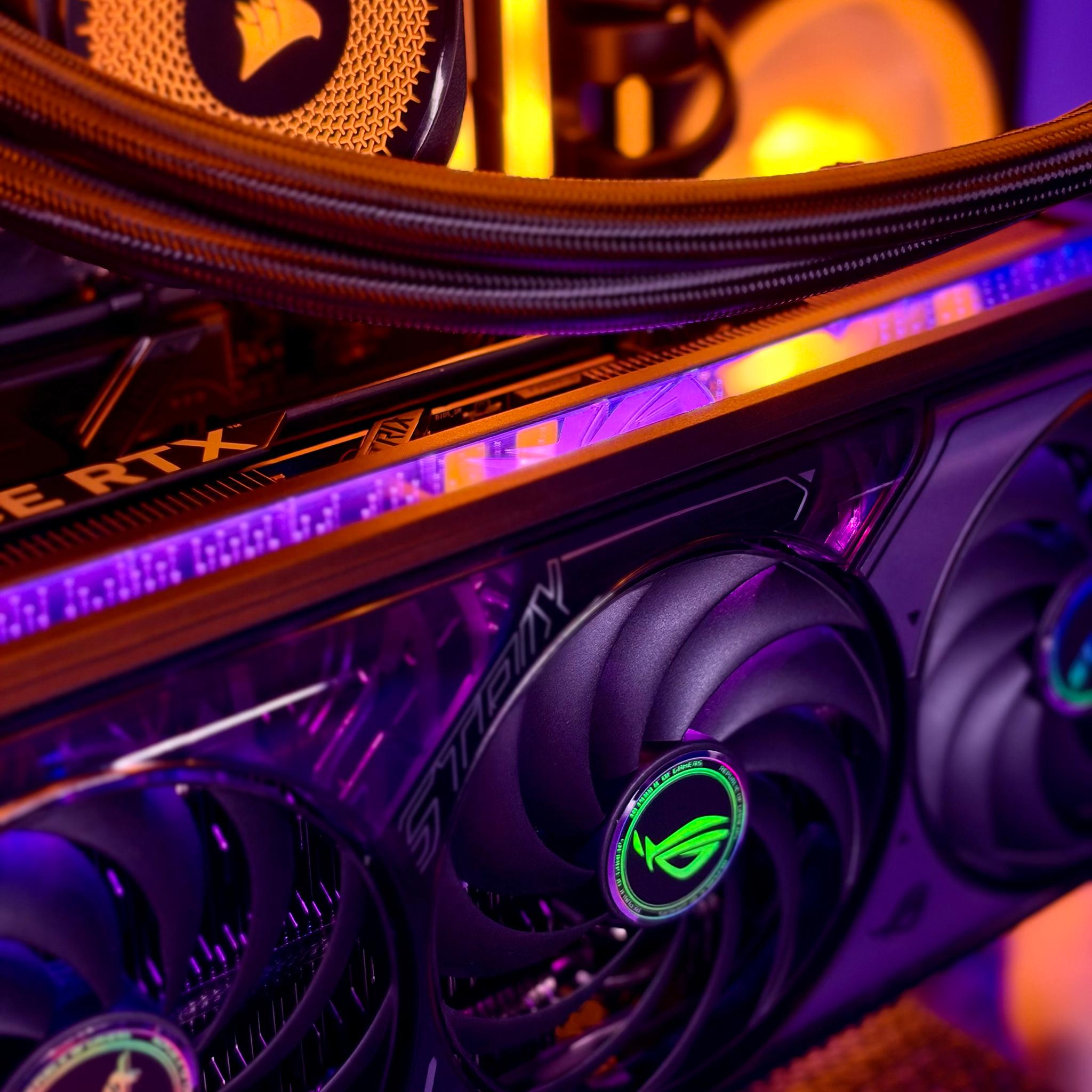 Obsidian Flux - Ryzen 9800X3D | ROG STRIX 5070 Ti OC 16G | 32GB DDR5 RAM | 2TB SSD NVMe | Win 11 PRO
