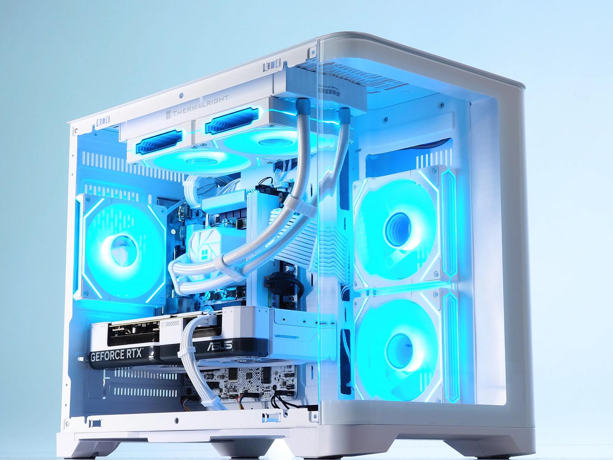 👽💚Liquid Cooled Gaming PC⚪Nvidia RTX 4070 12GB⚪Intel 13400F 10 core⚪32GB DDR5⚪1TB NVME