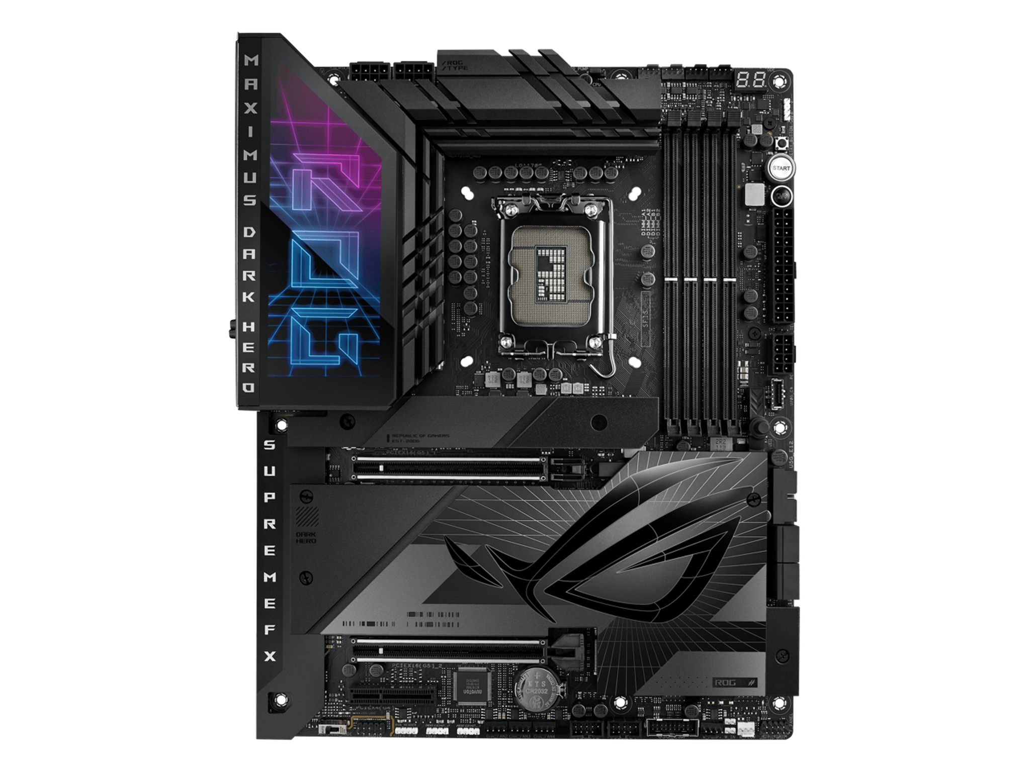 ASUS ROG MAXIMUS Z790 DARK HERO Intel Z790 LGA 1700 ATX DDR5 Desktop Motherboard