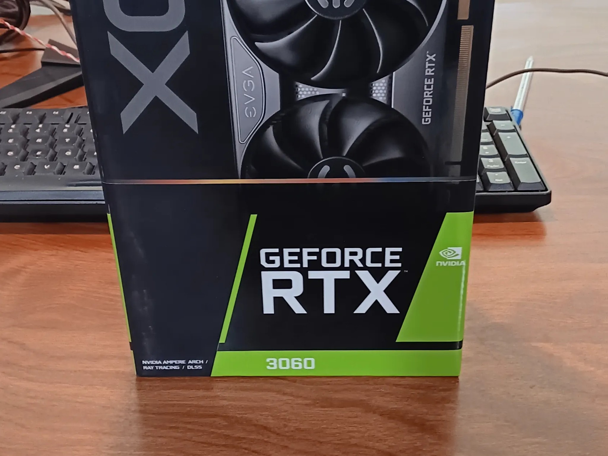 *BOX ONLY* - EVGA RTX-3060 12G-P5-3657-KR GPU *BOX ONLY*