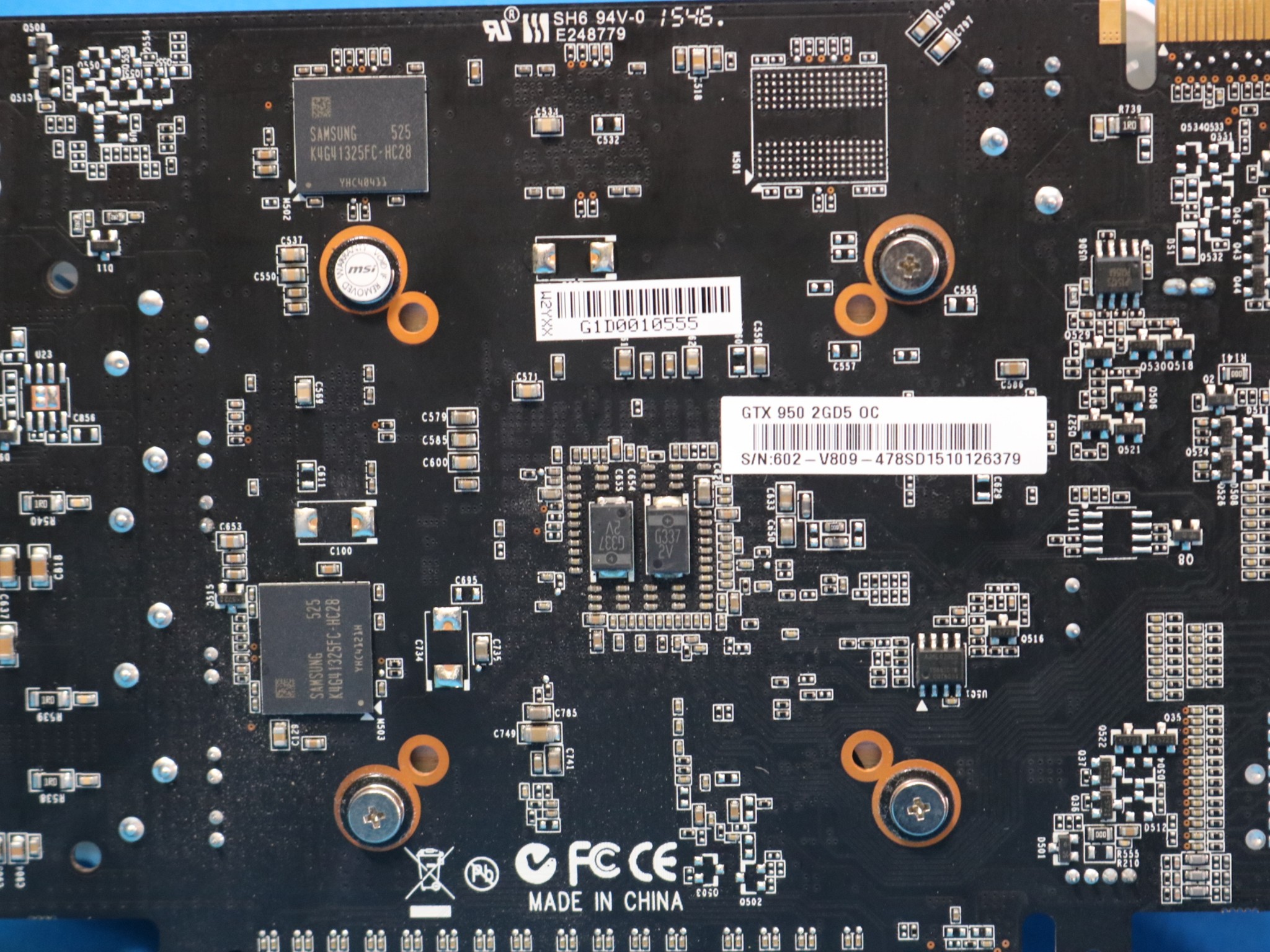 MSI GeForce GTX 950 2GB GDDR5 OC PCIe 3.0 x16 Desktop GPU - 4156801683