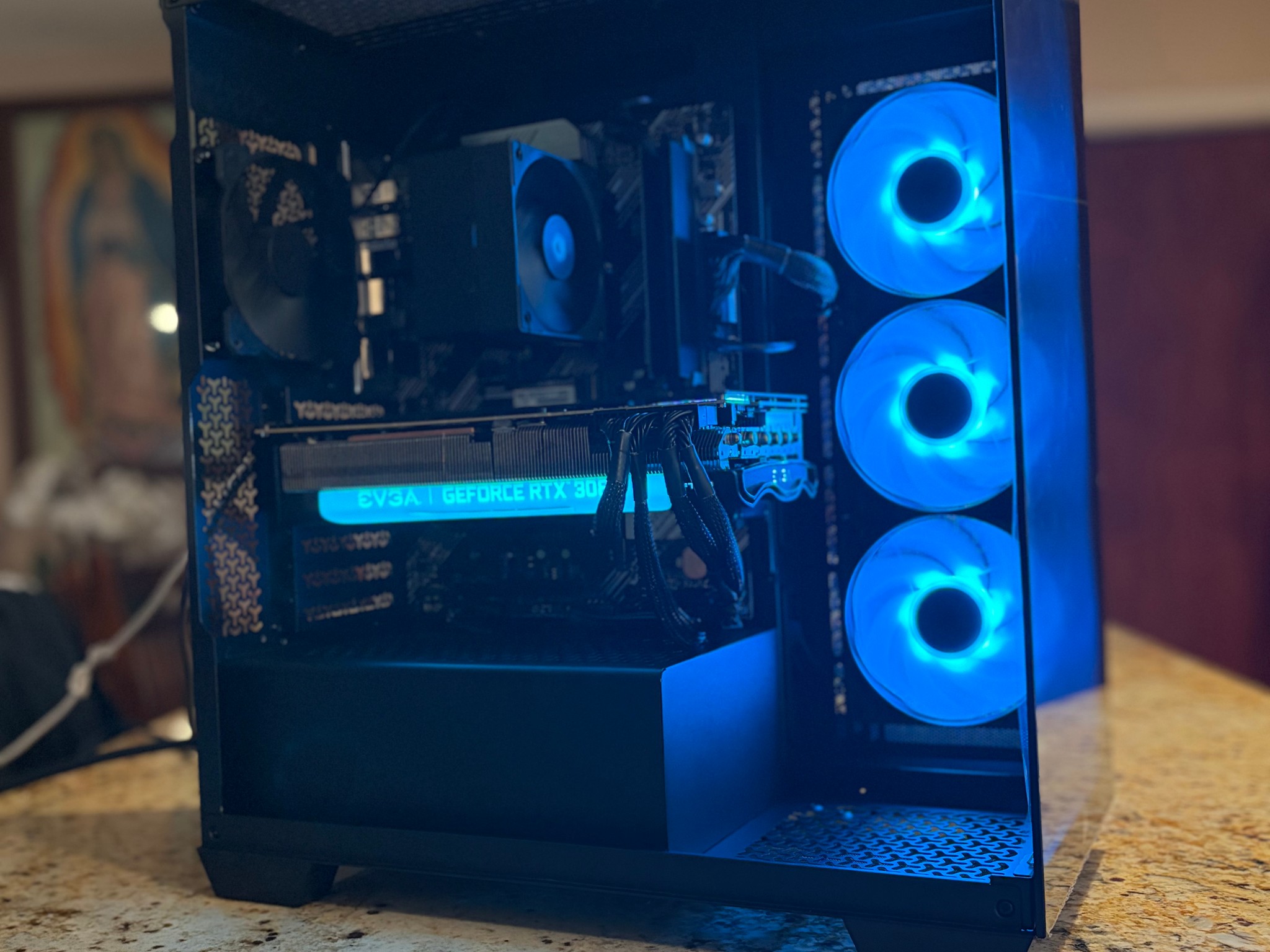 Black Gaming PC | RTX 3080 10GB | RYZEN 7 3700X | 16GB RAM | 1TB NVME SSD | Wi-Fi + Bluet...